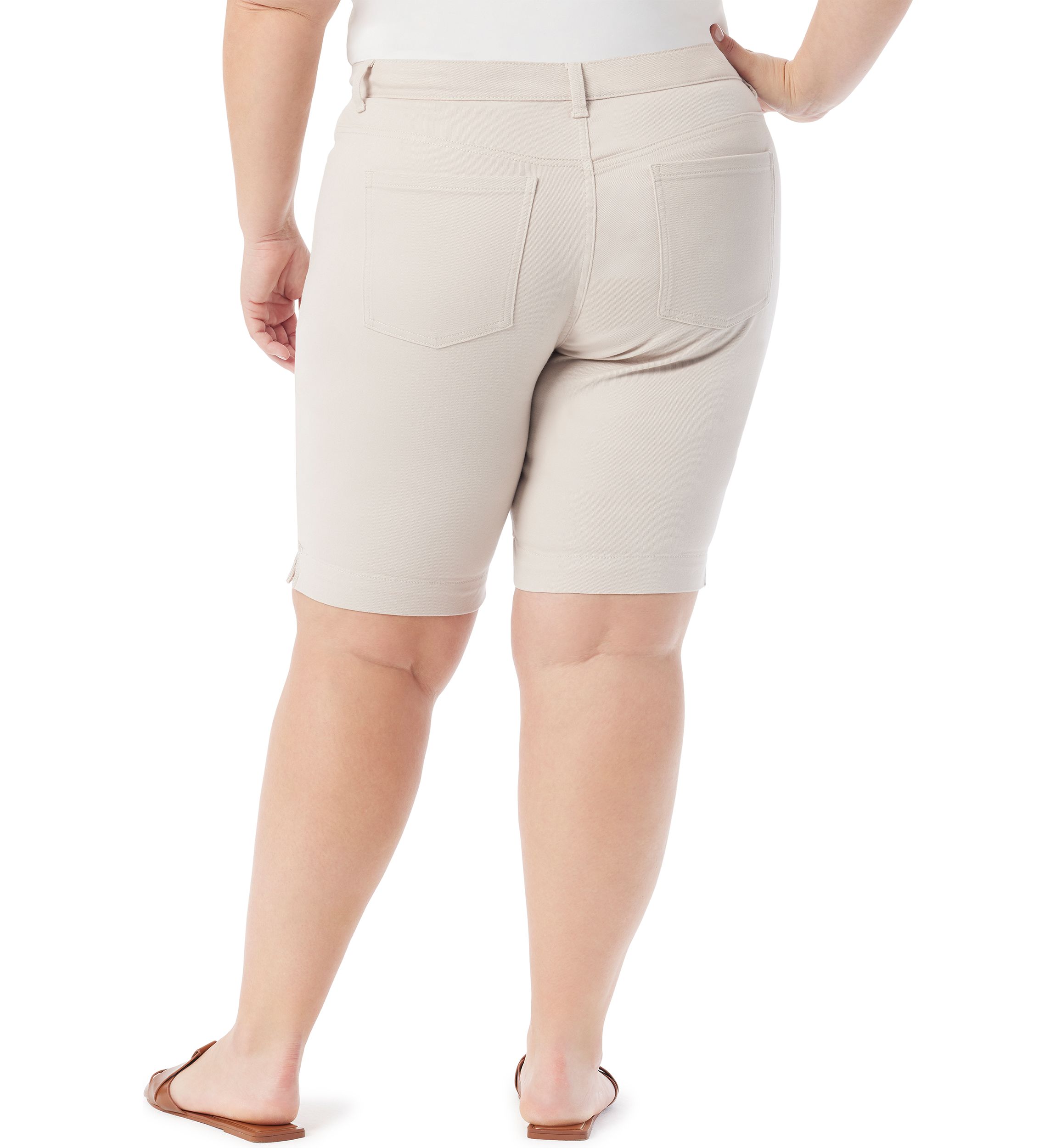 Plus Size Amanda Bermuda Shorts