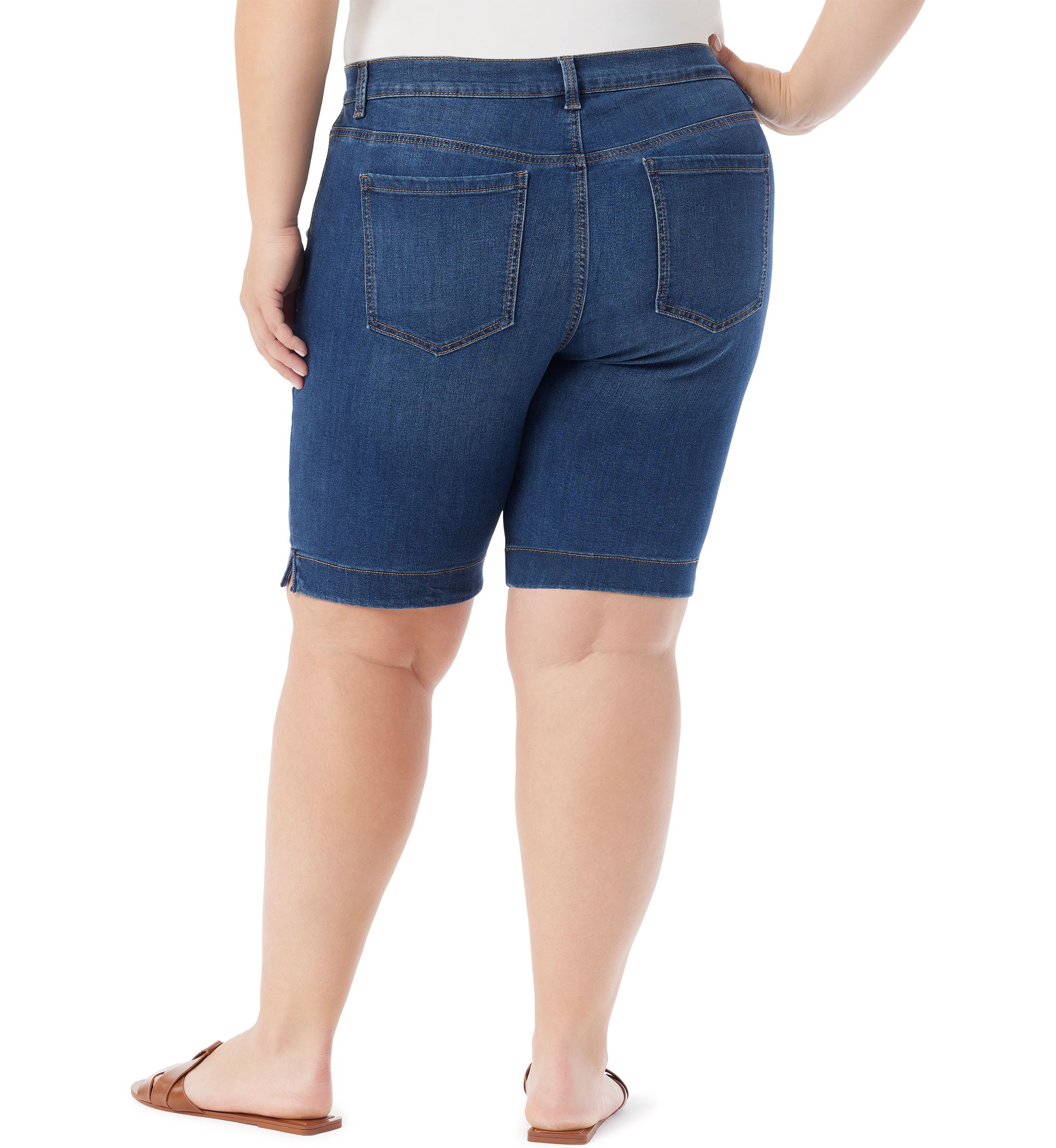 Plus Size Amanda Bermuda Shorts 