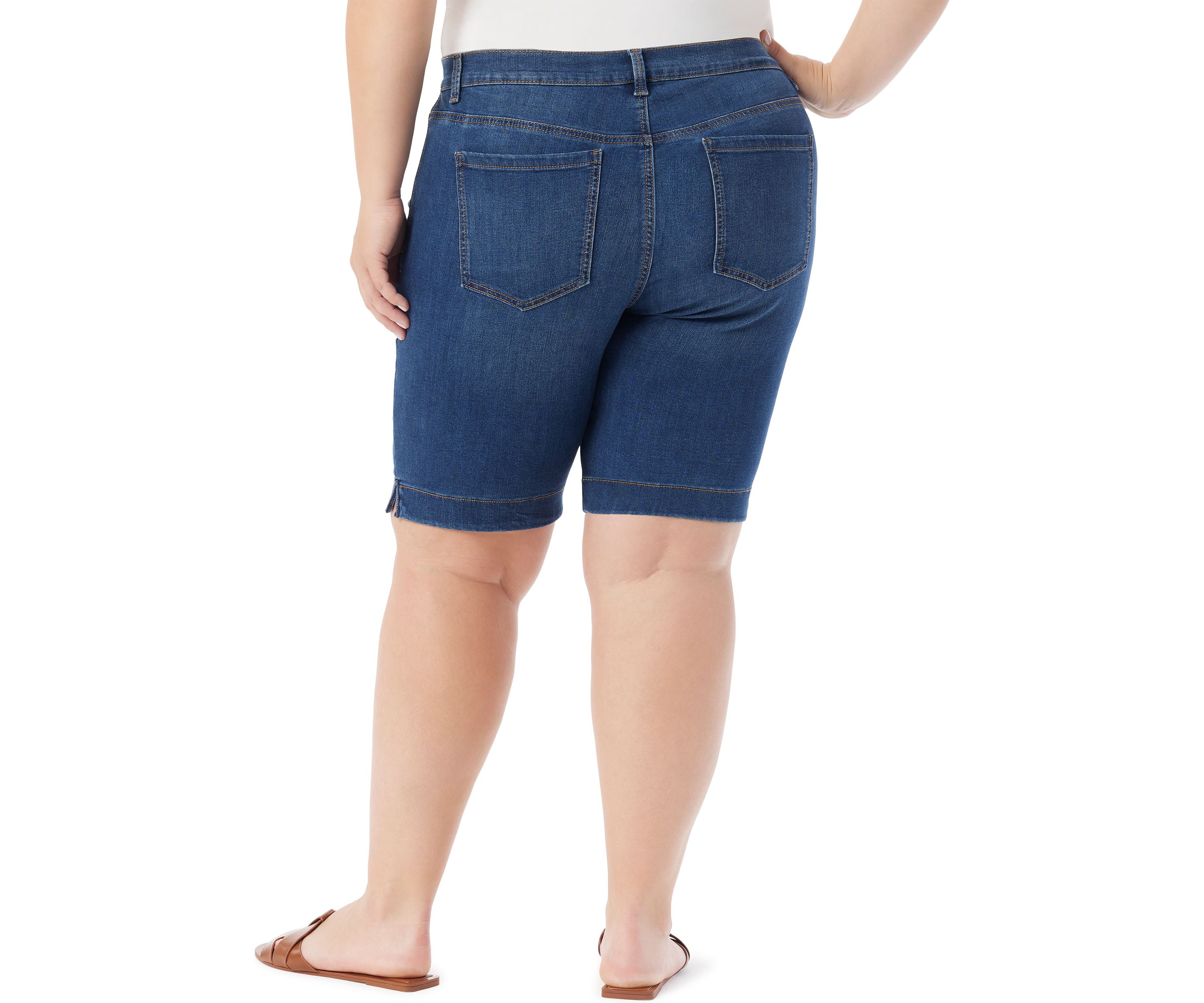 Plus Size Amanda Bermuda Shorts 