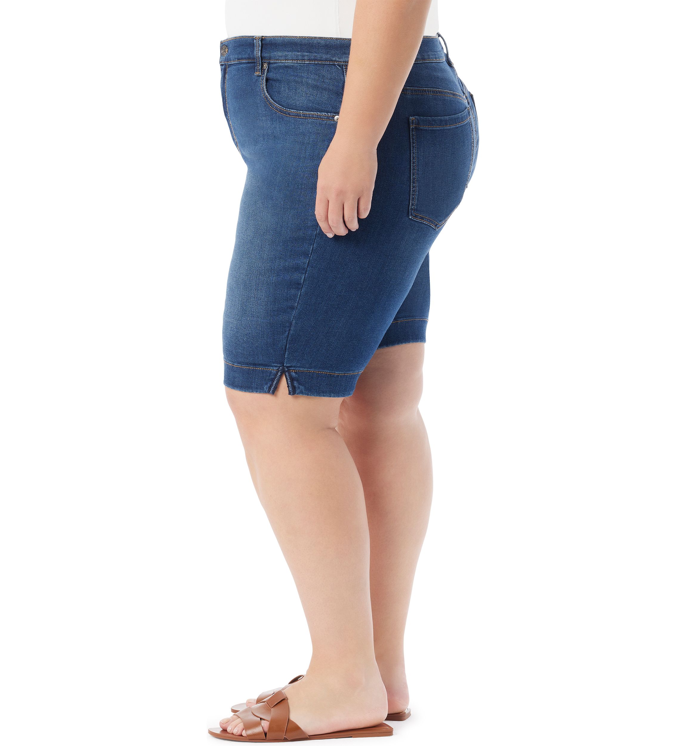 Plus Size Amanda Bermuda Shorts 