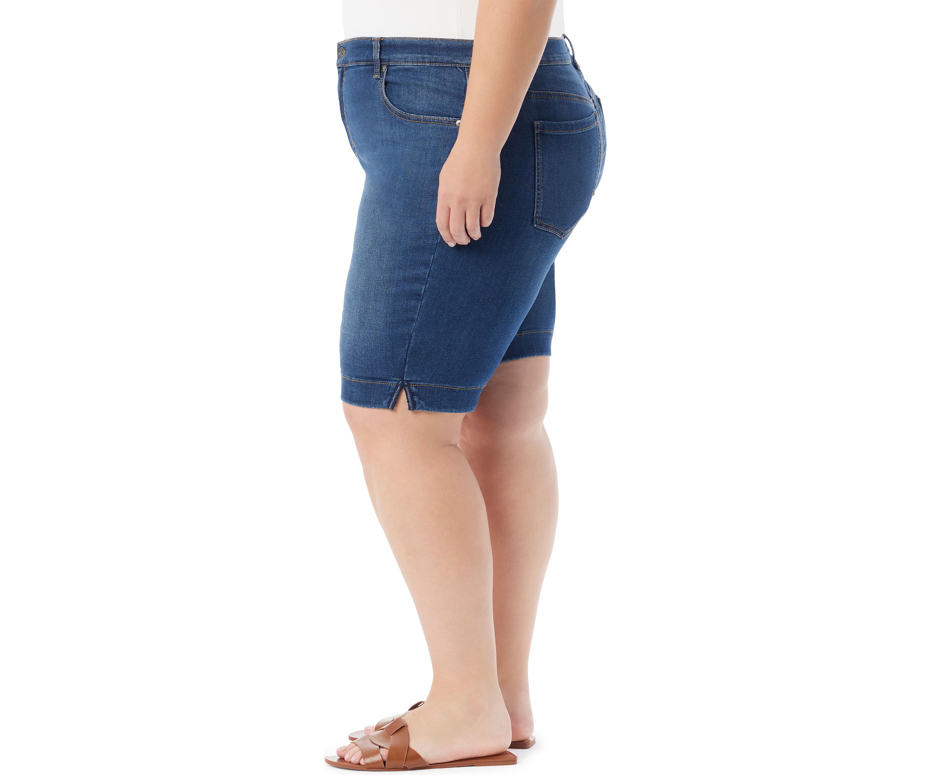Plus Size Amanda Bermuda Shorts 