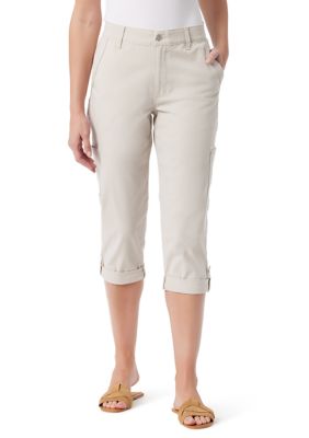 Gloria Vanderbilt Women's Petite Cargo Capri Pants, 16P