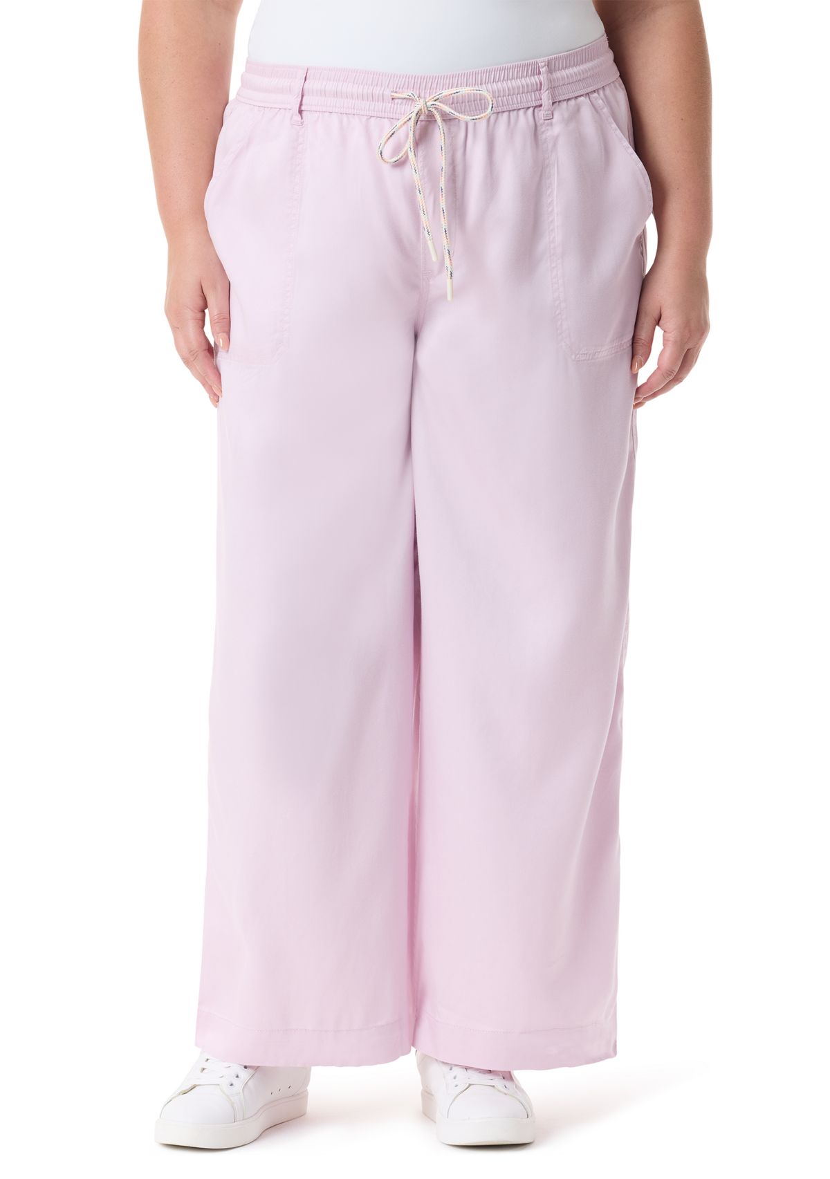 Plus Size Wide Leg Pants