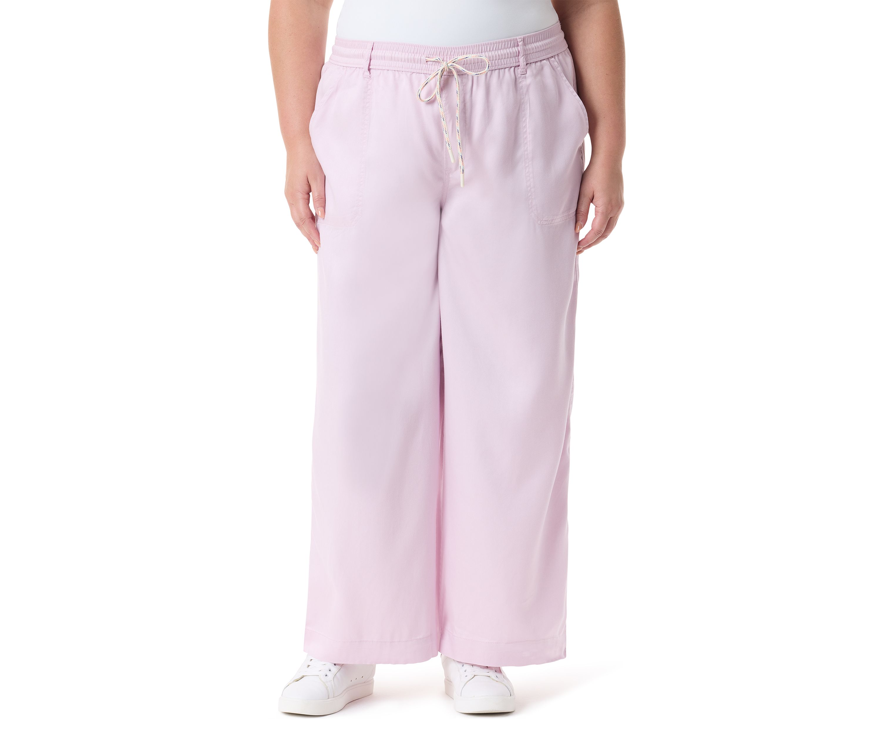 Plus Size Wide Leg Pants