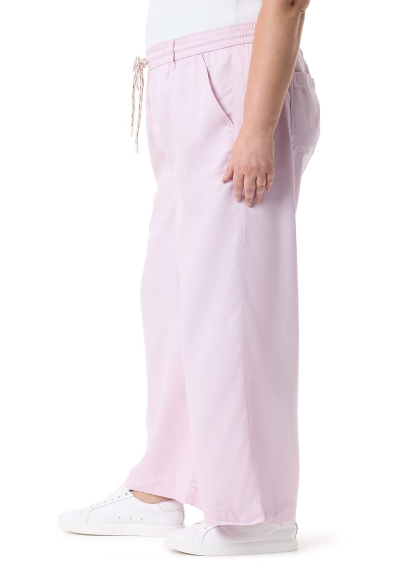 Plus Size Wide Leg Pants