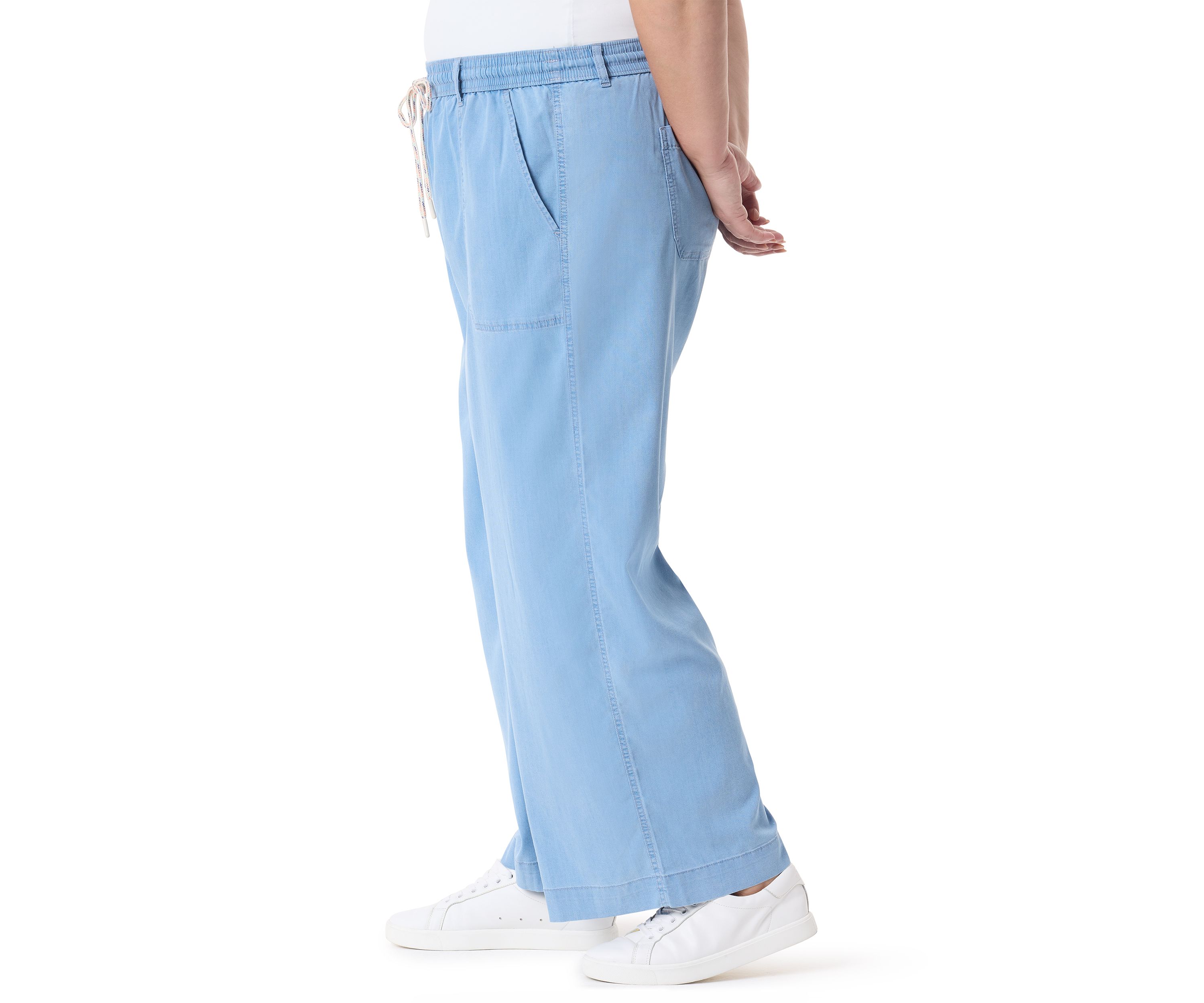 Plus Size Wide Leg Pants