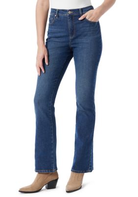 Gloria Vanderbilt Women's Petite High Rise Bootcut Jeans, 14P