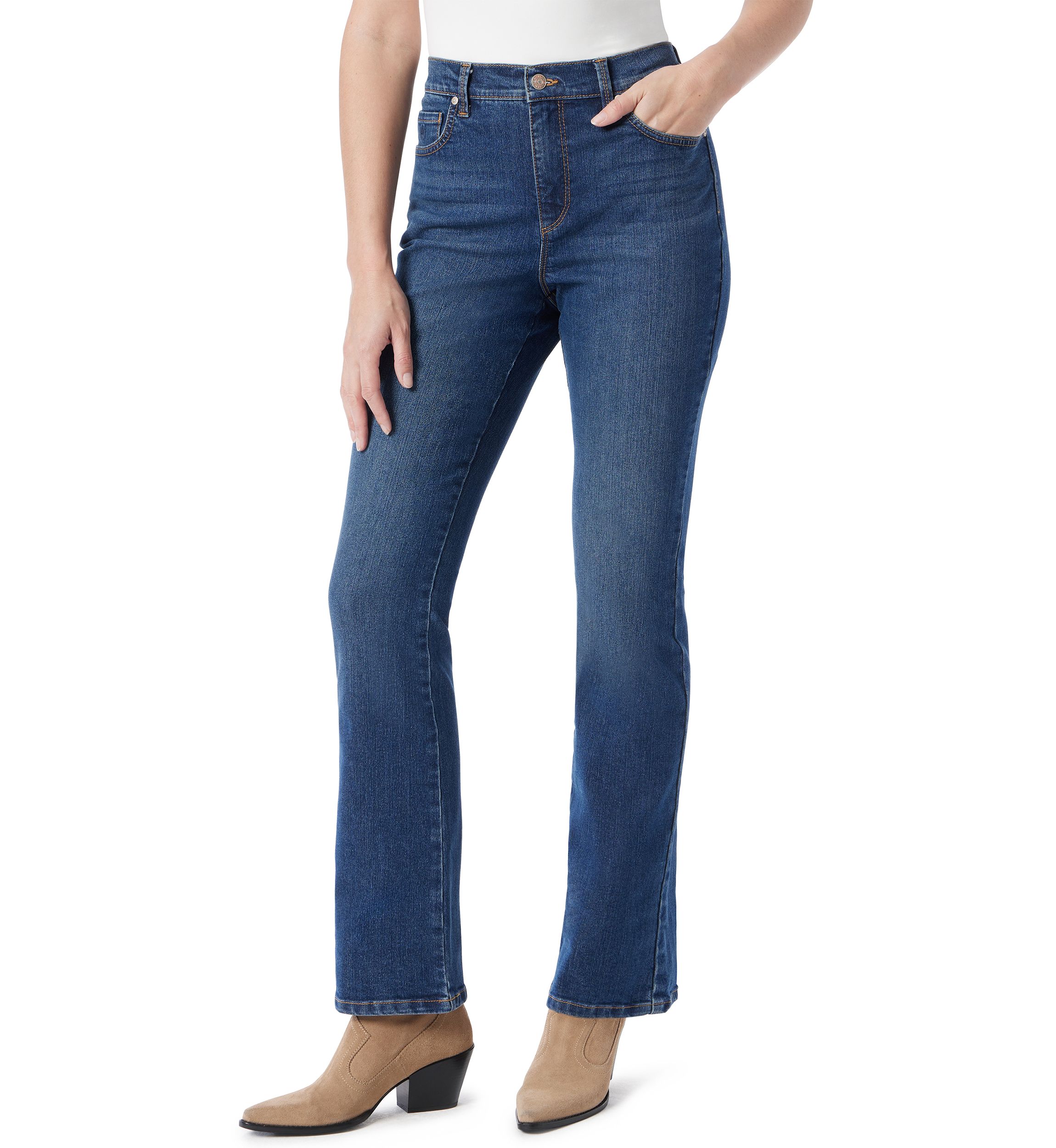 Petite Amanda Bootcut Jeans 