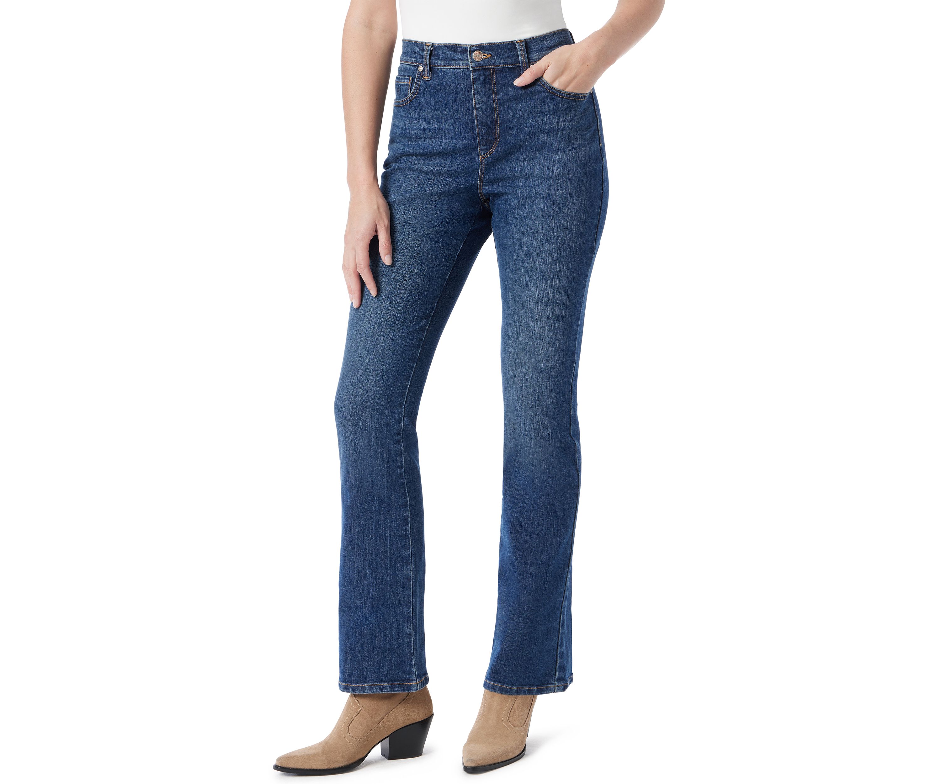 Petite Amanda Bootcut Jeans 
