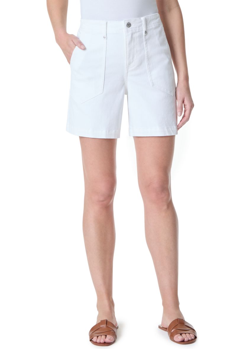 Womens Patch Pocket Shorts