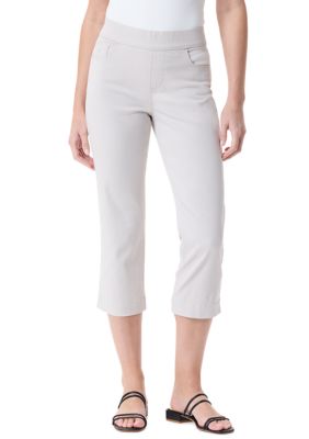 Gloria Vanderbilt Women's Plus Size Amanda Pull On Capri Pants, 16W -  0029041781587