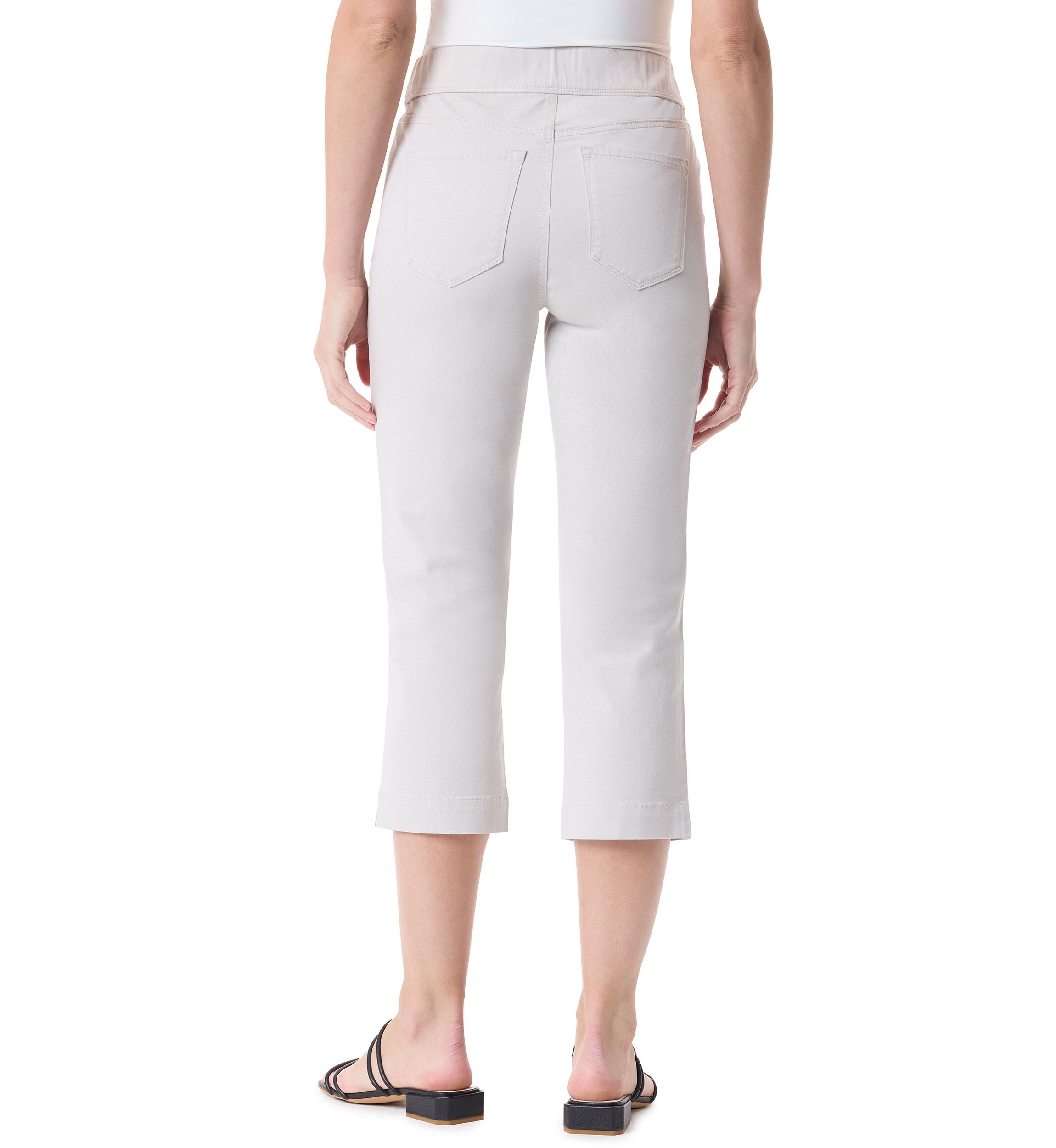 Plus Size Amanda Pull On Capri Pants