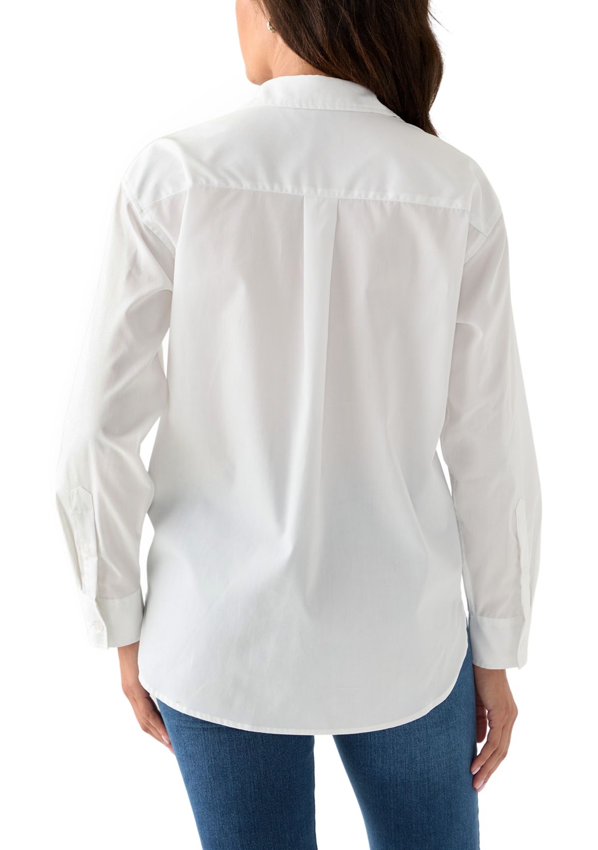 Petite  Amanda Popover Shirt