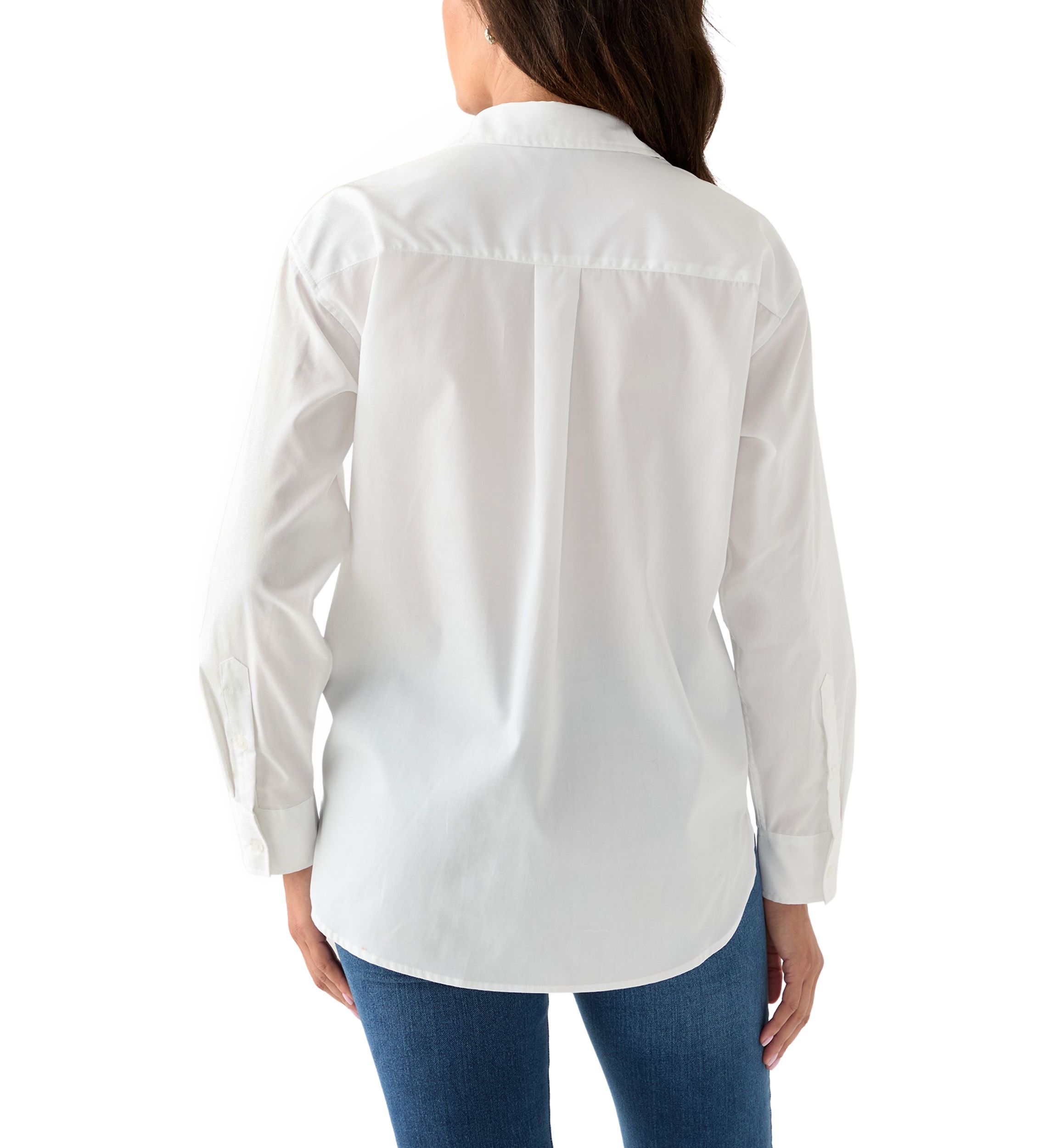 Petite  Amanda Popover Shirt