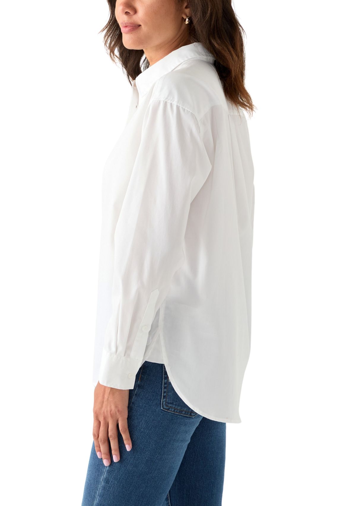 Petite  Amanda Popover Shirt