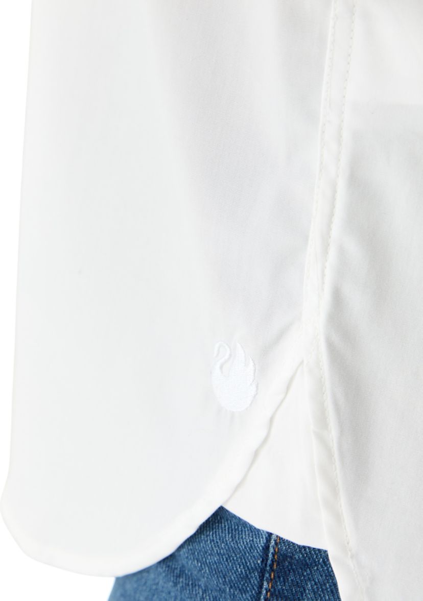 Petite  Amanda Popover Shirt