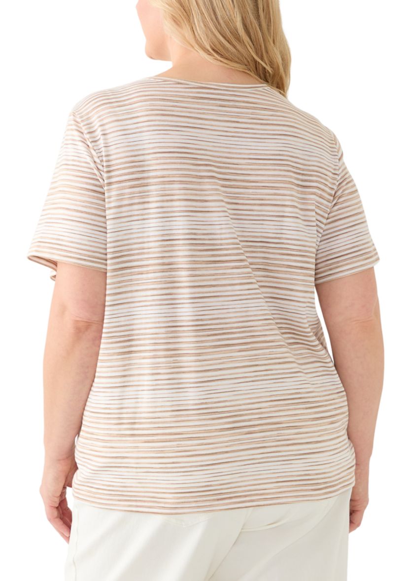 Plus Size Amanda Short Sleeve T-Shirt