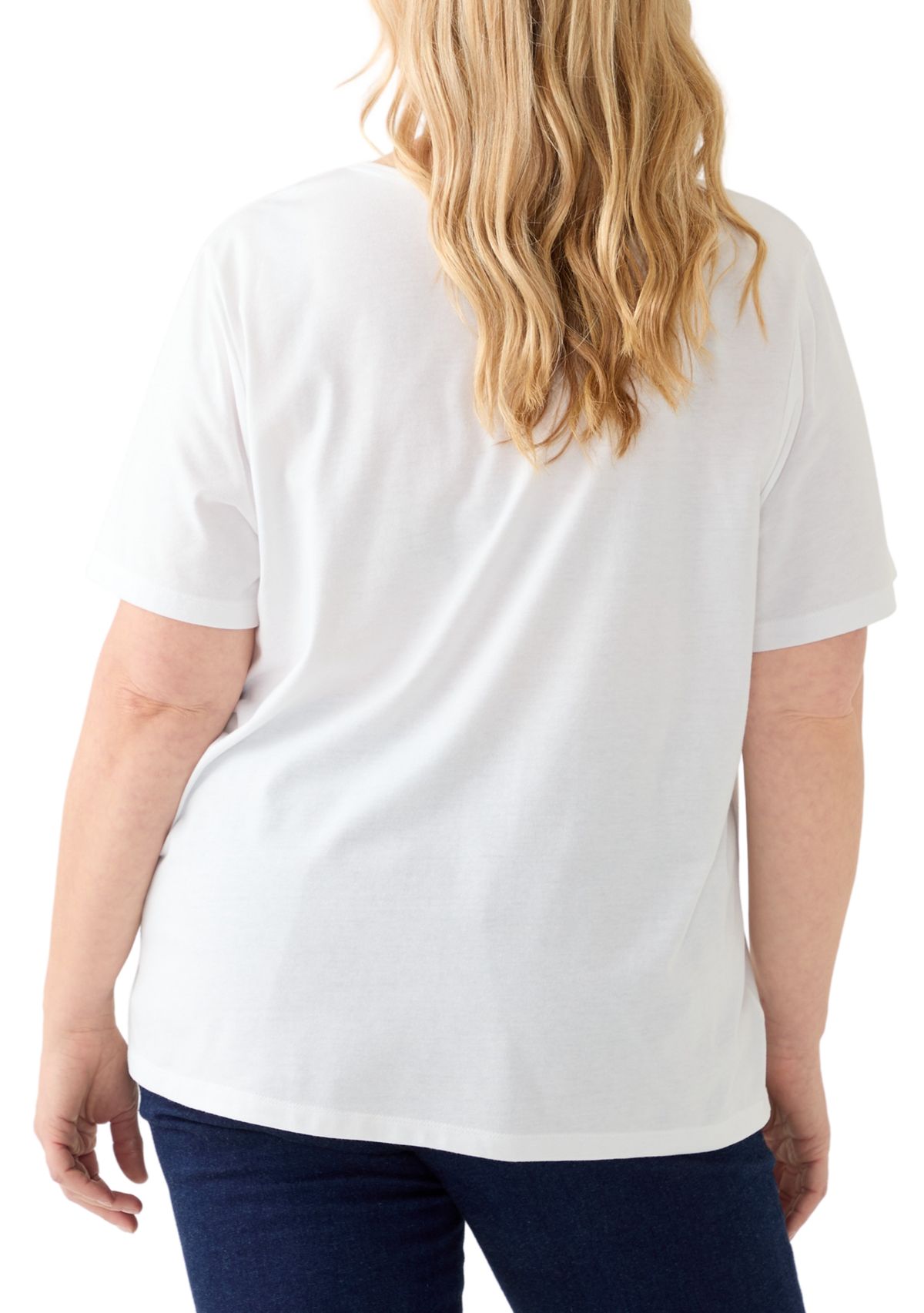 Plus Size Amanda Short Sleeve T-Shirt