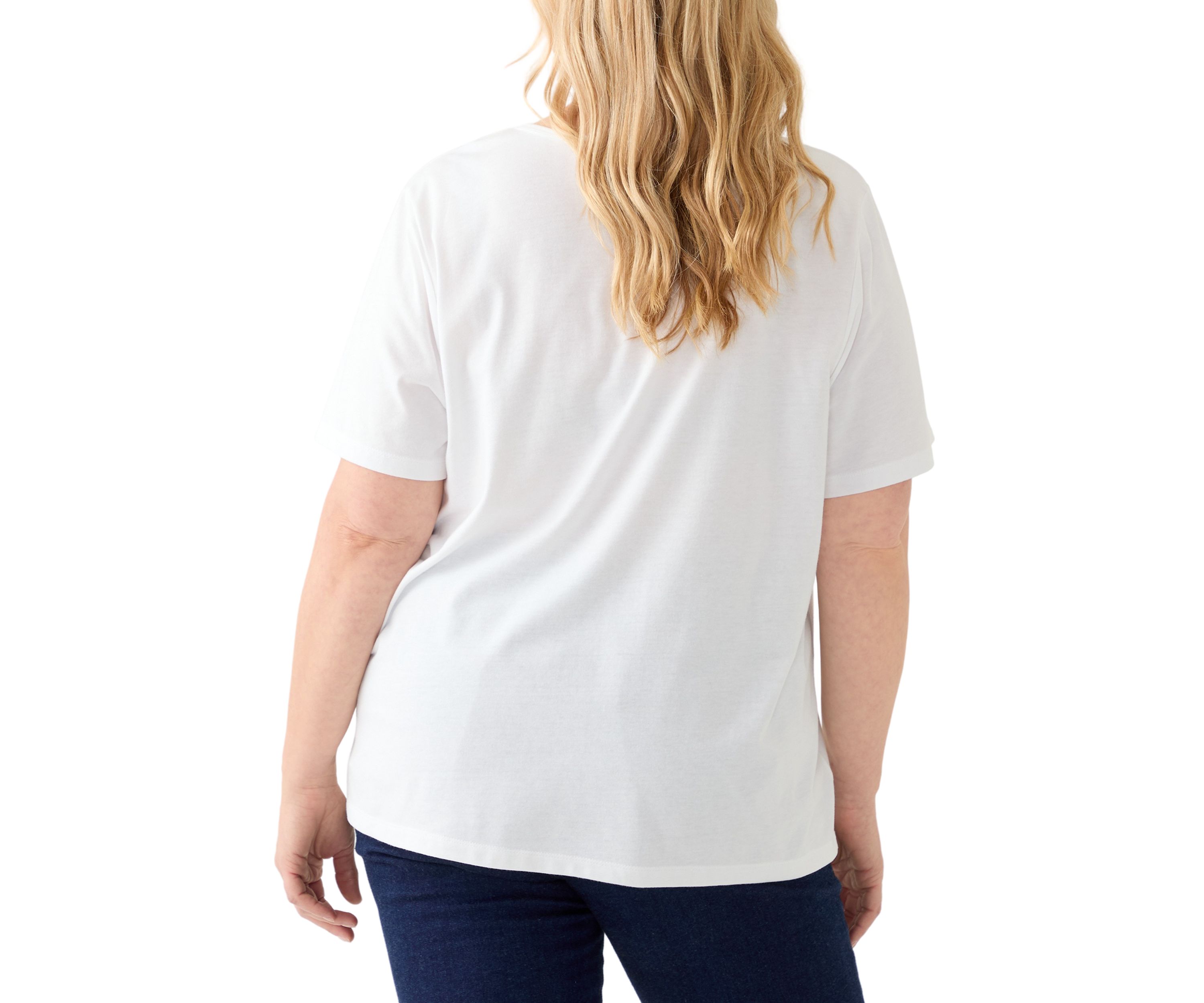 Plus Size Amanda Short Sleeve T-Shirt
