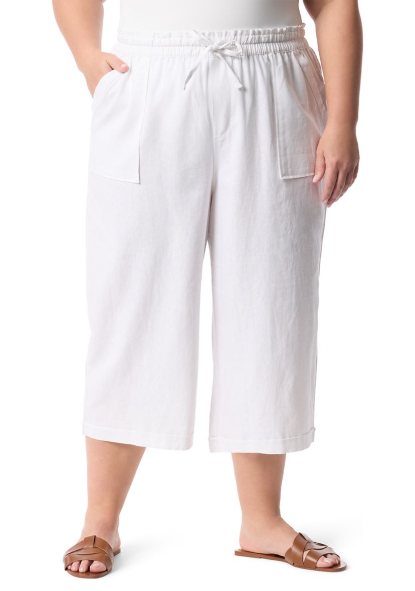 Plus Size Rainey Linen Pants