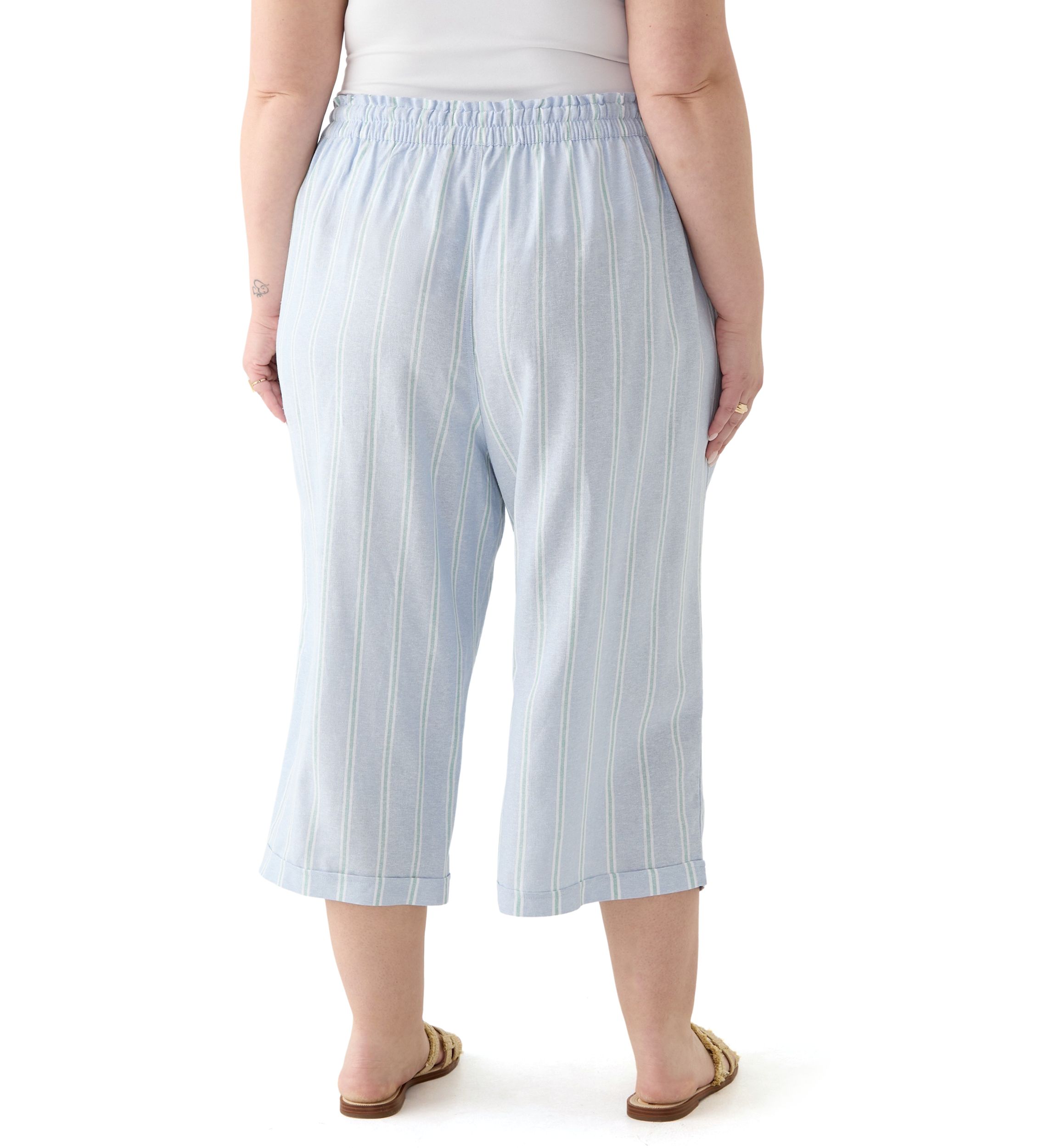 Plus Size Rainey Linen Pants