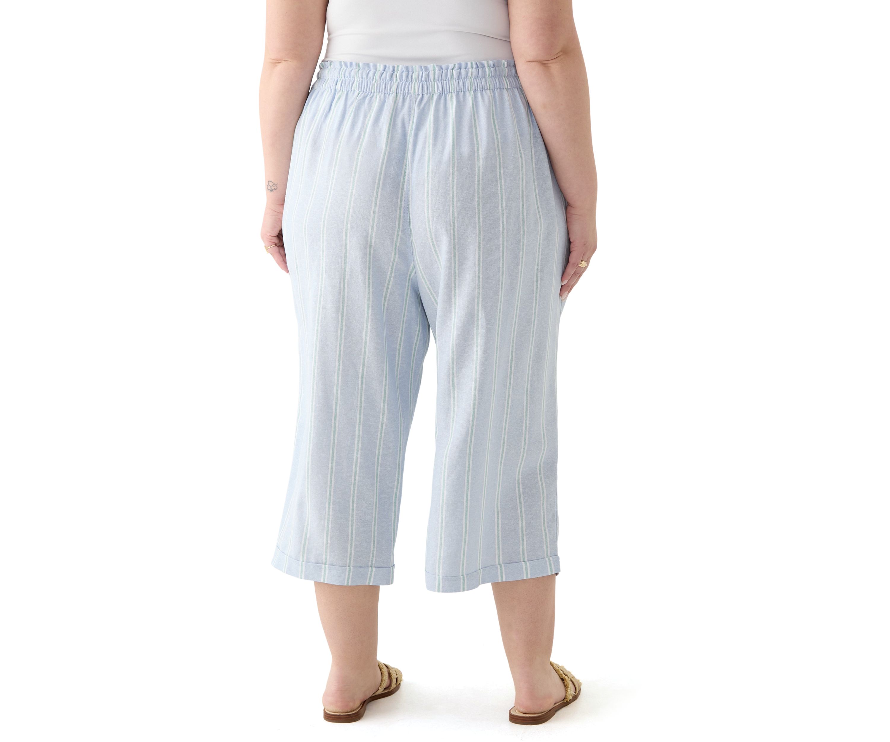 Plus Size Rainey Linen Pants