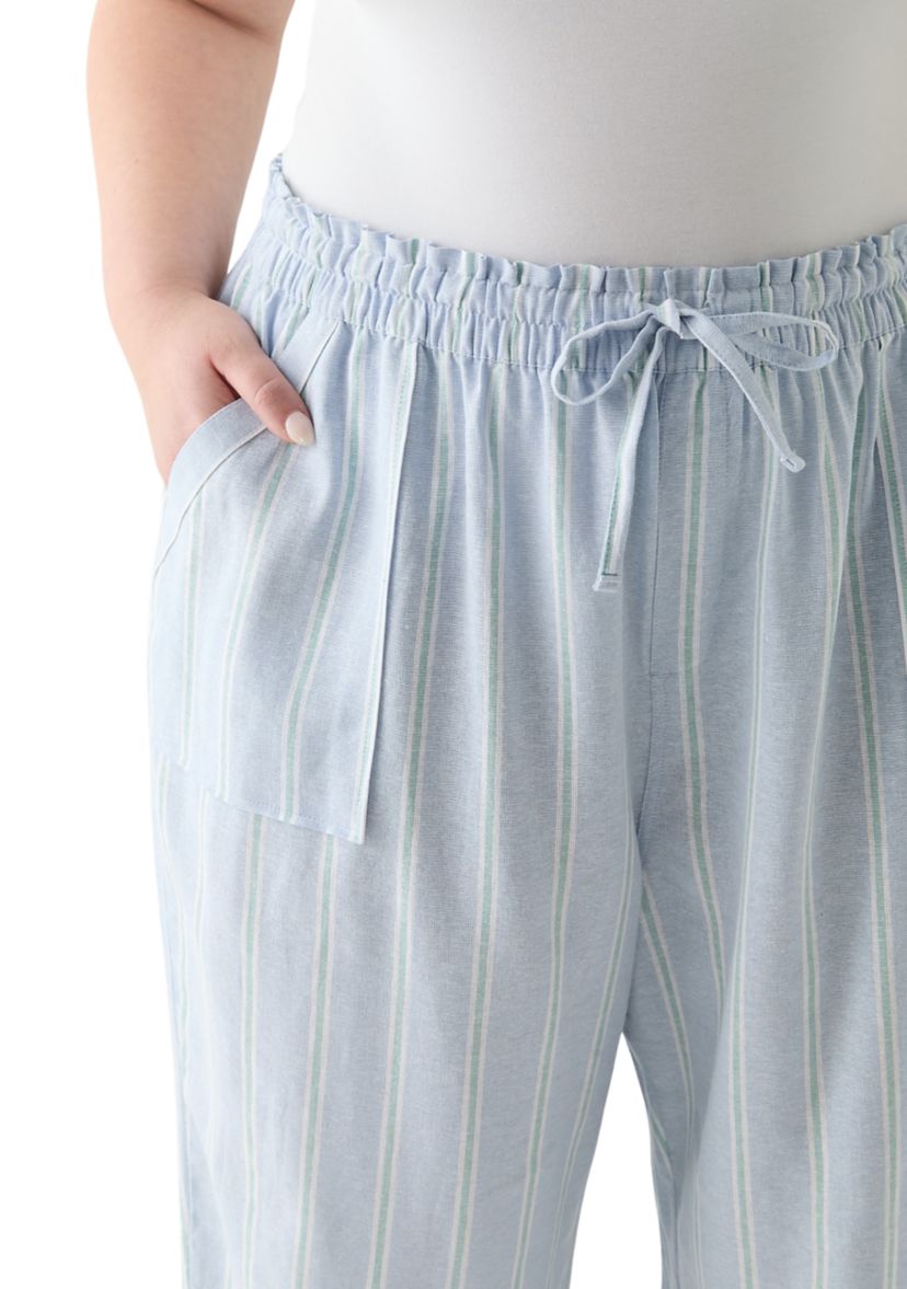 Plus Size Rainey Linen Pants