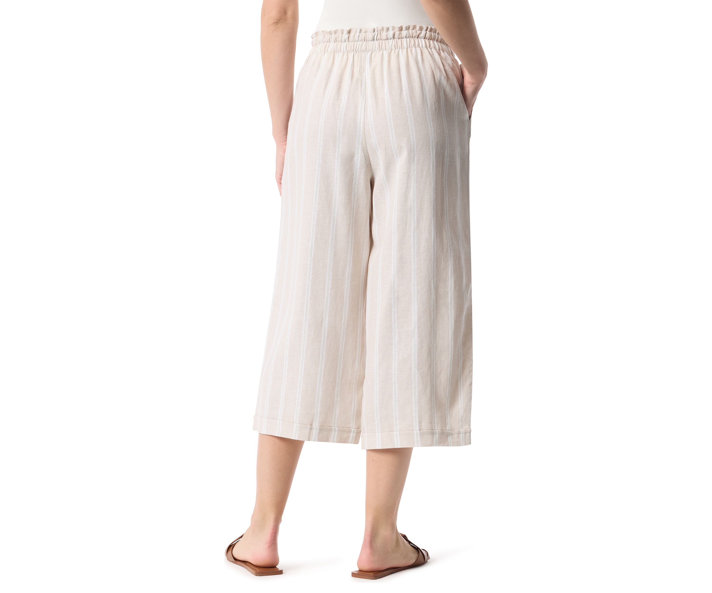 Petite Rainey Cropped Trousers