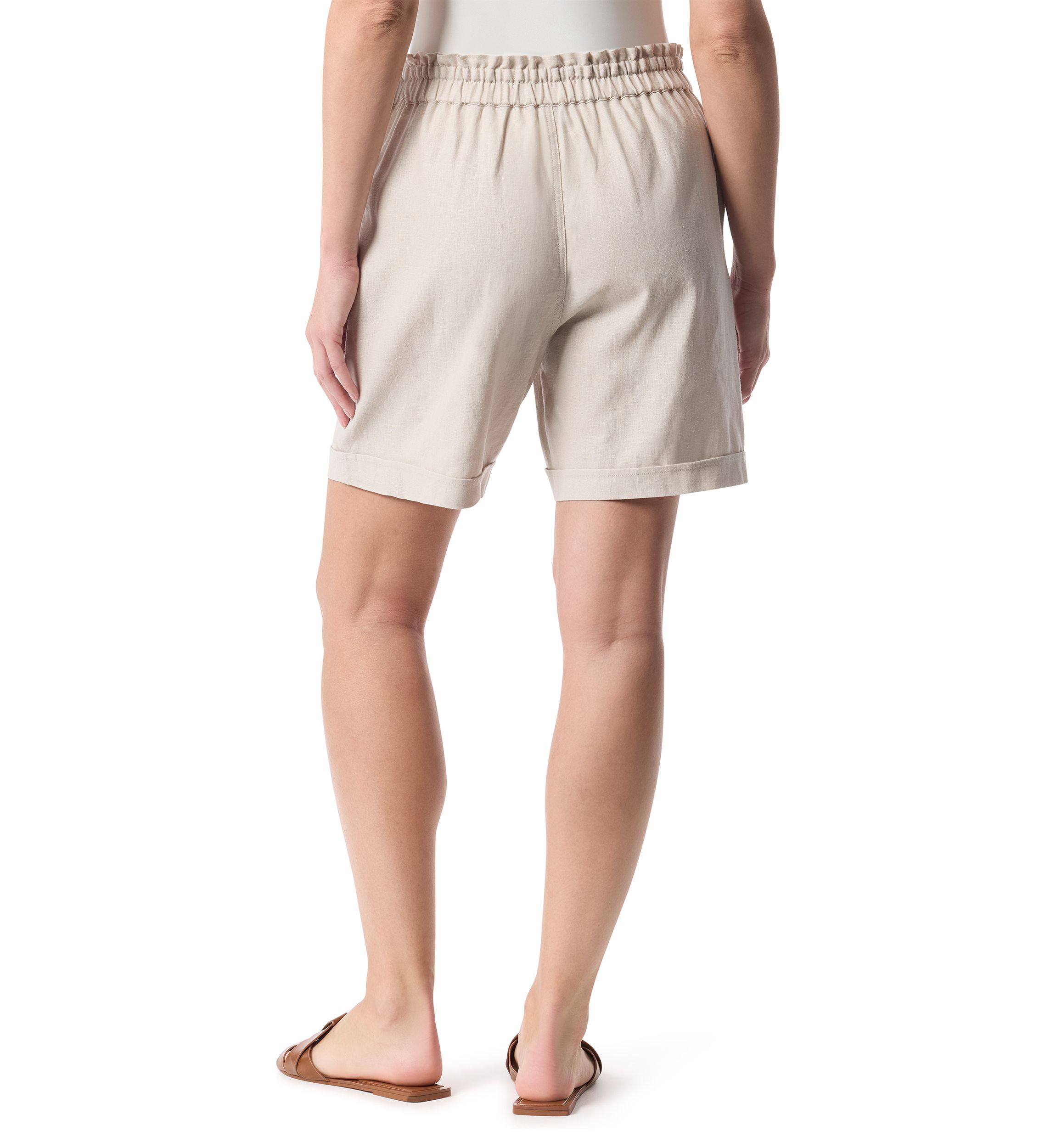 Petite Linen Shorts 