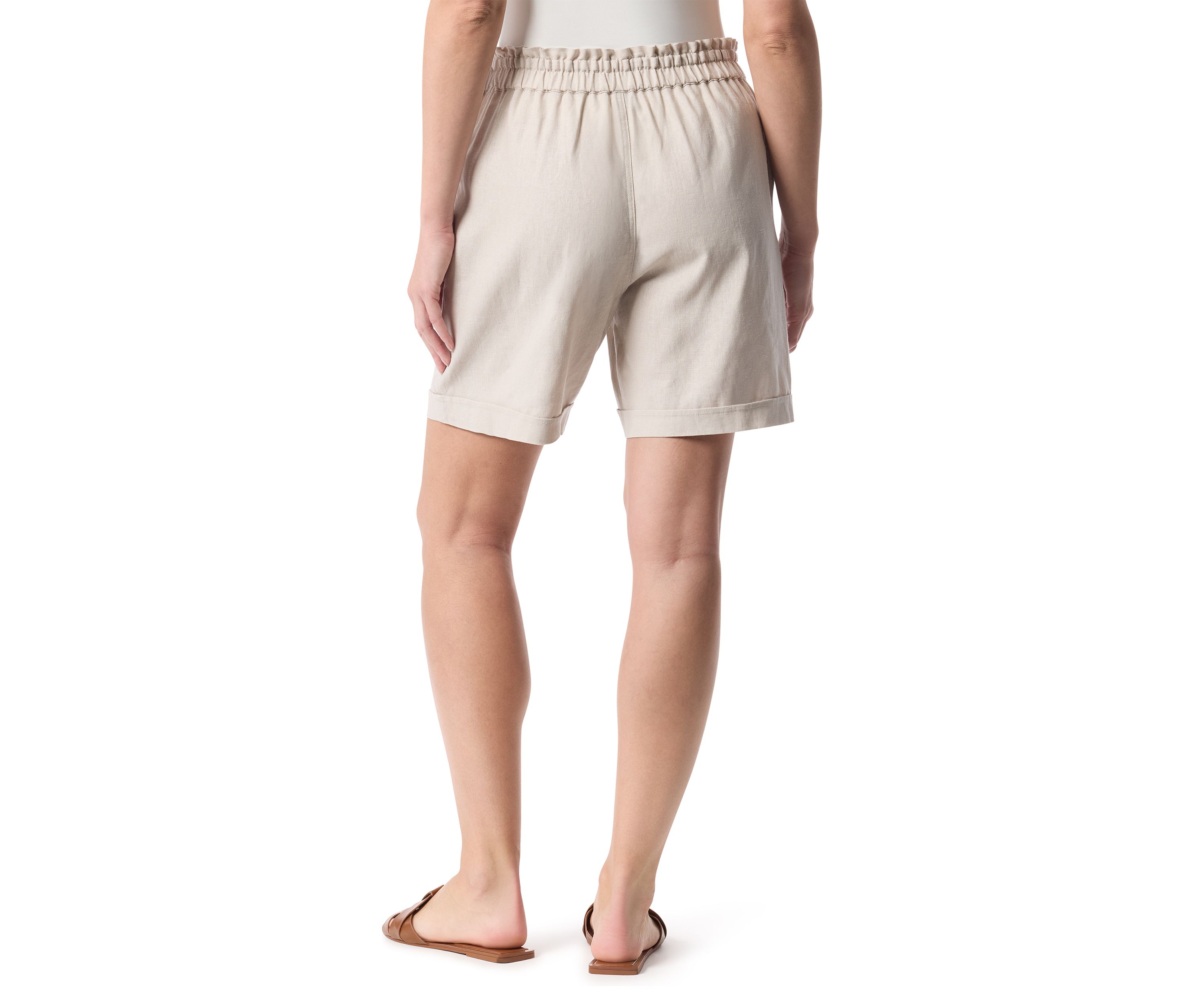 Petite Linen Shorts 