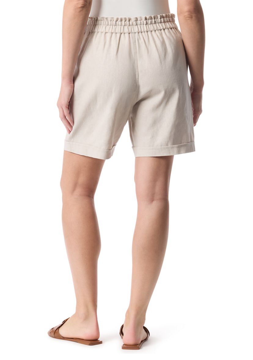 Petite Linen Shorts 