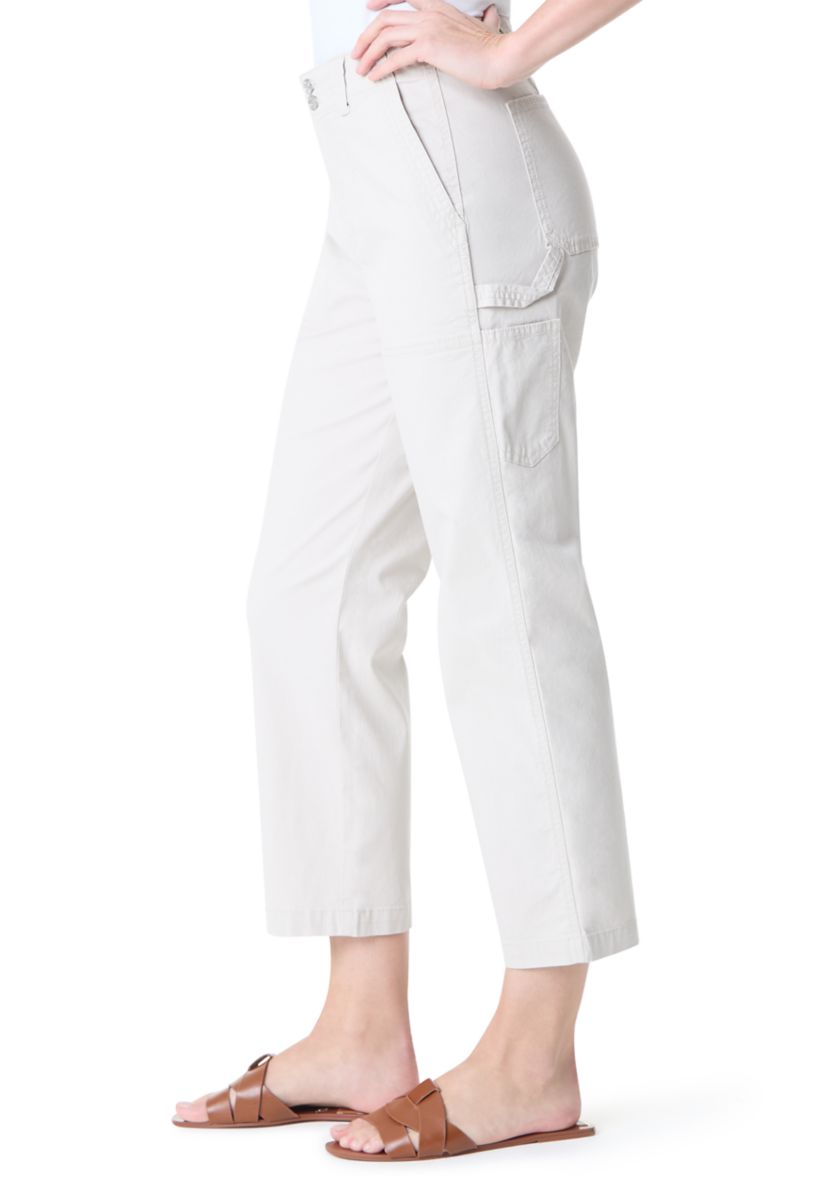 Womens Cropped Carpenter Pants