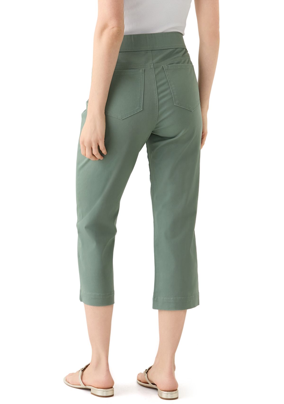 Womens Amanda Pull On Capri Pants