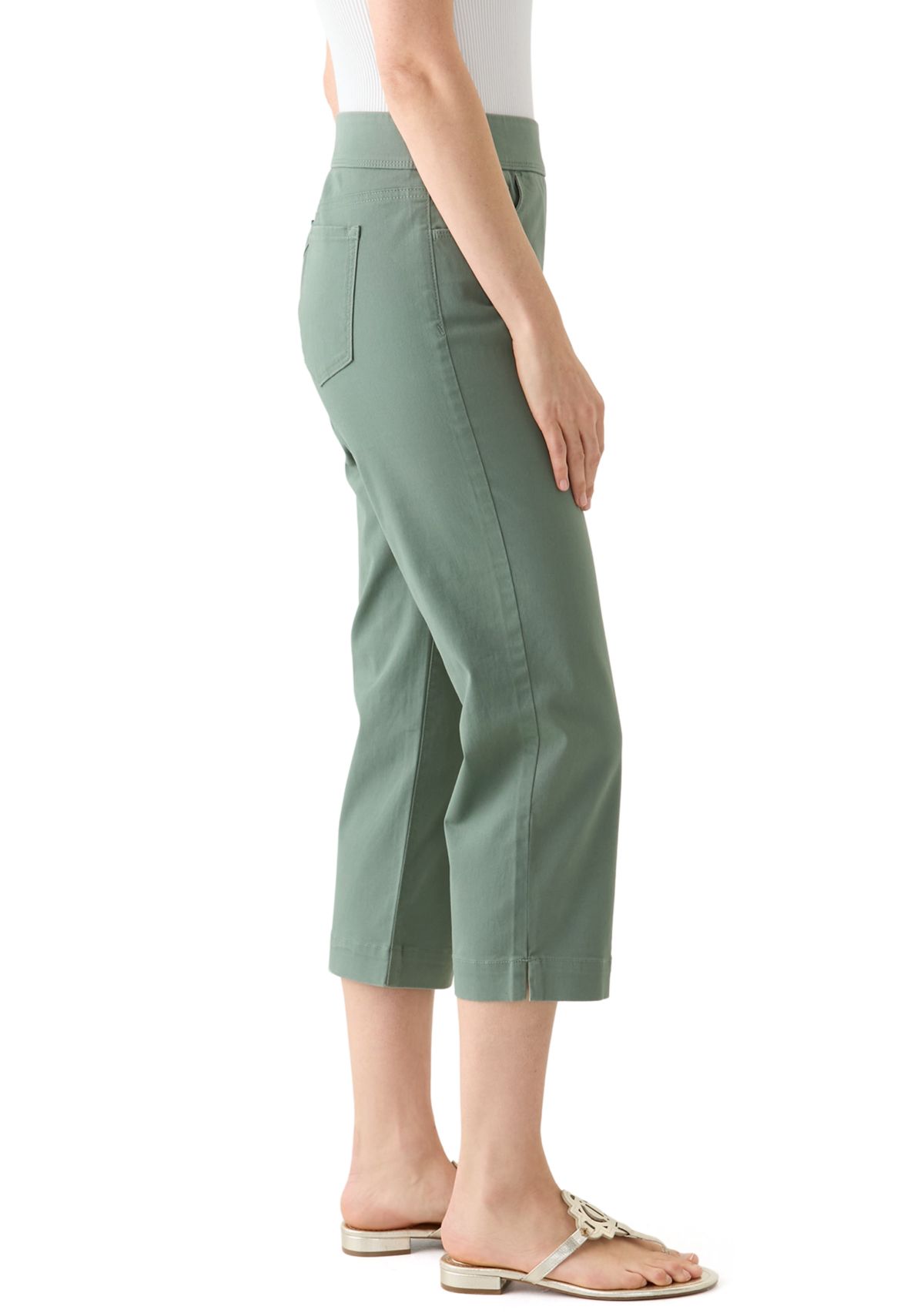 Womens Amanda Pull On Capri Pants