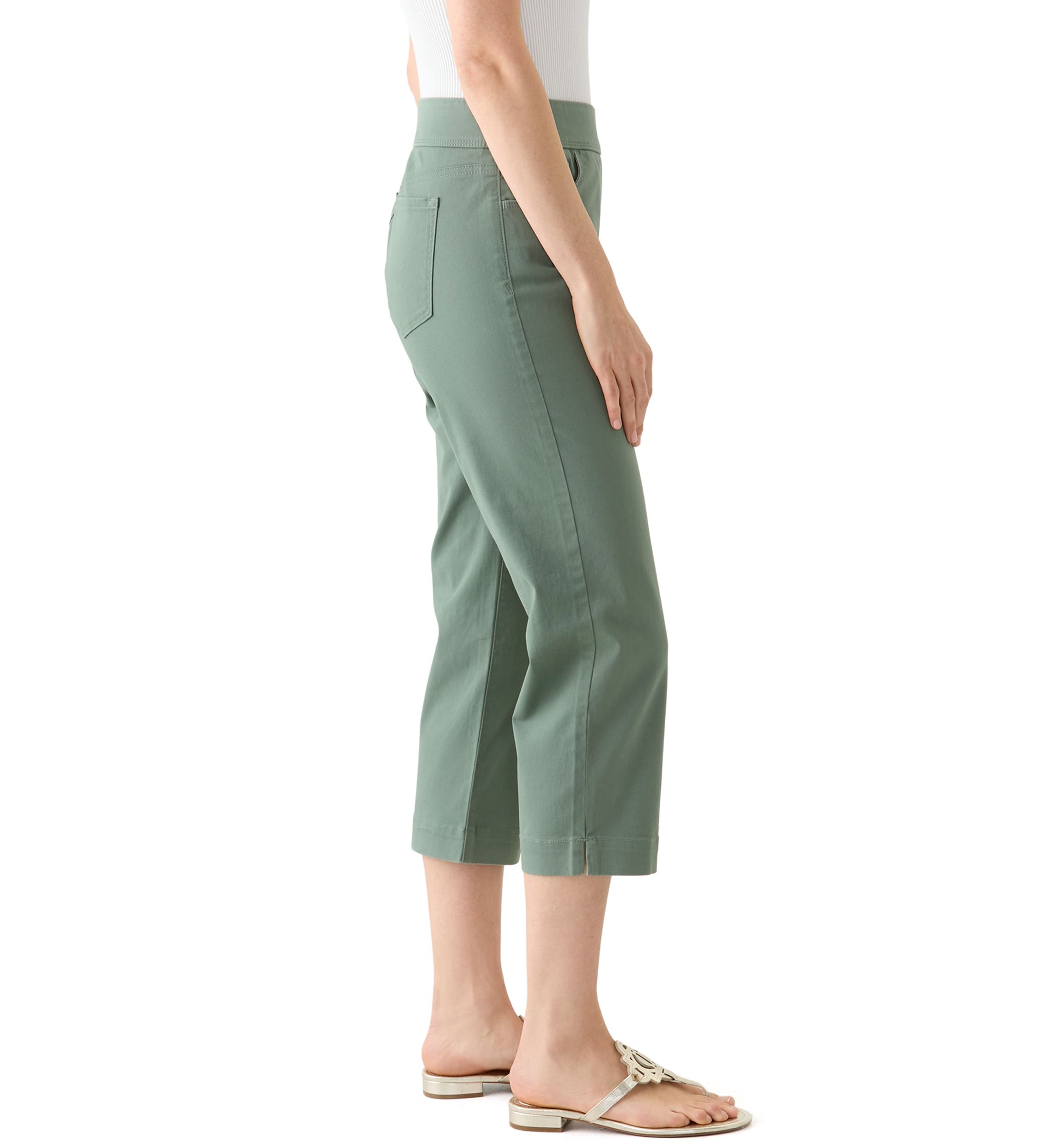 Womens Amanda Pull On Capri Pants