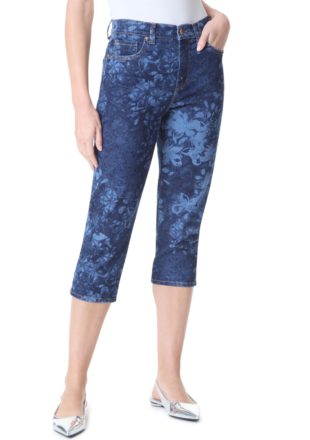 Womens Amanda Capri with Slits