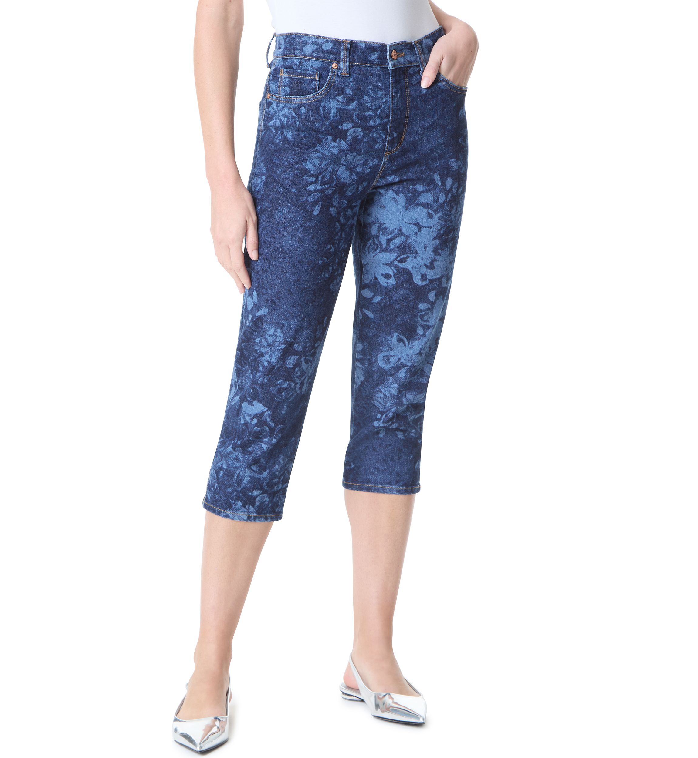 Womens Amanda Capri with Slits