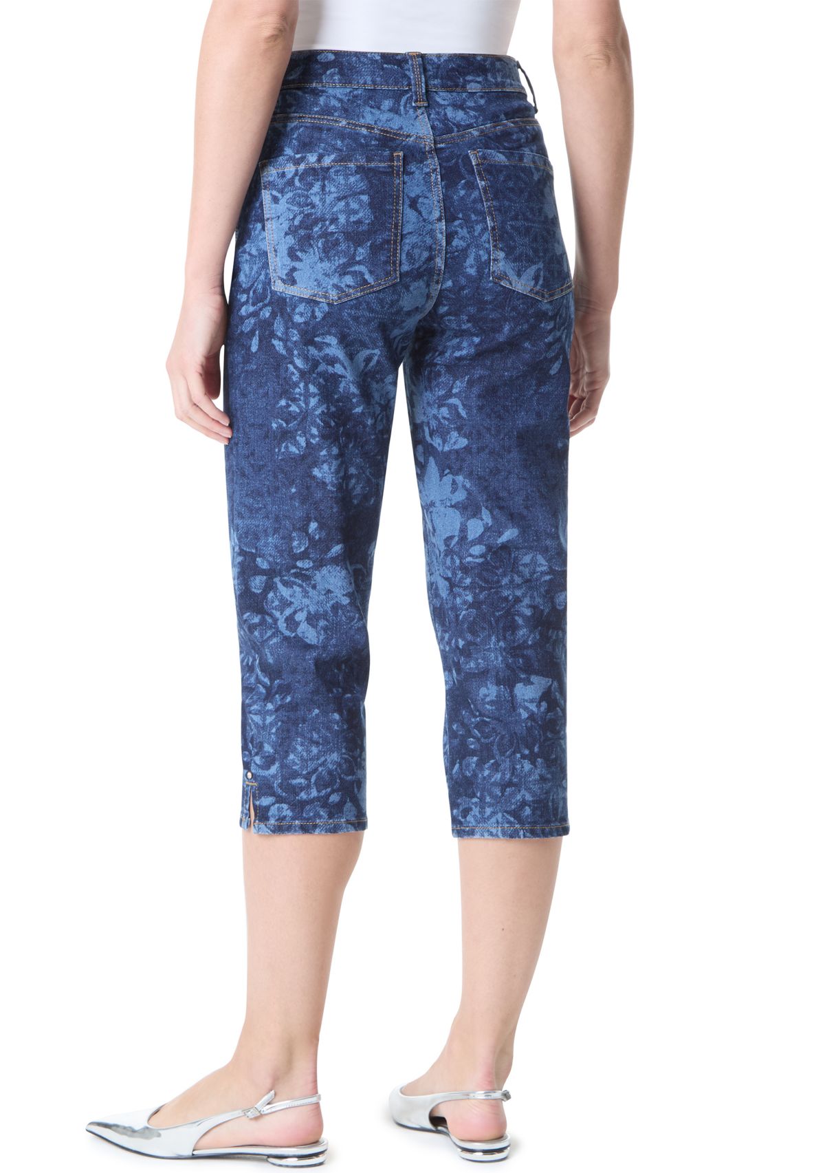 Womens Amanda Capri with Slits