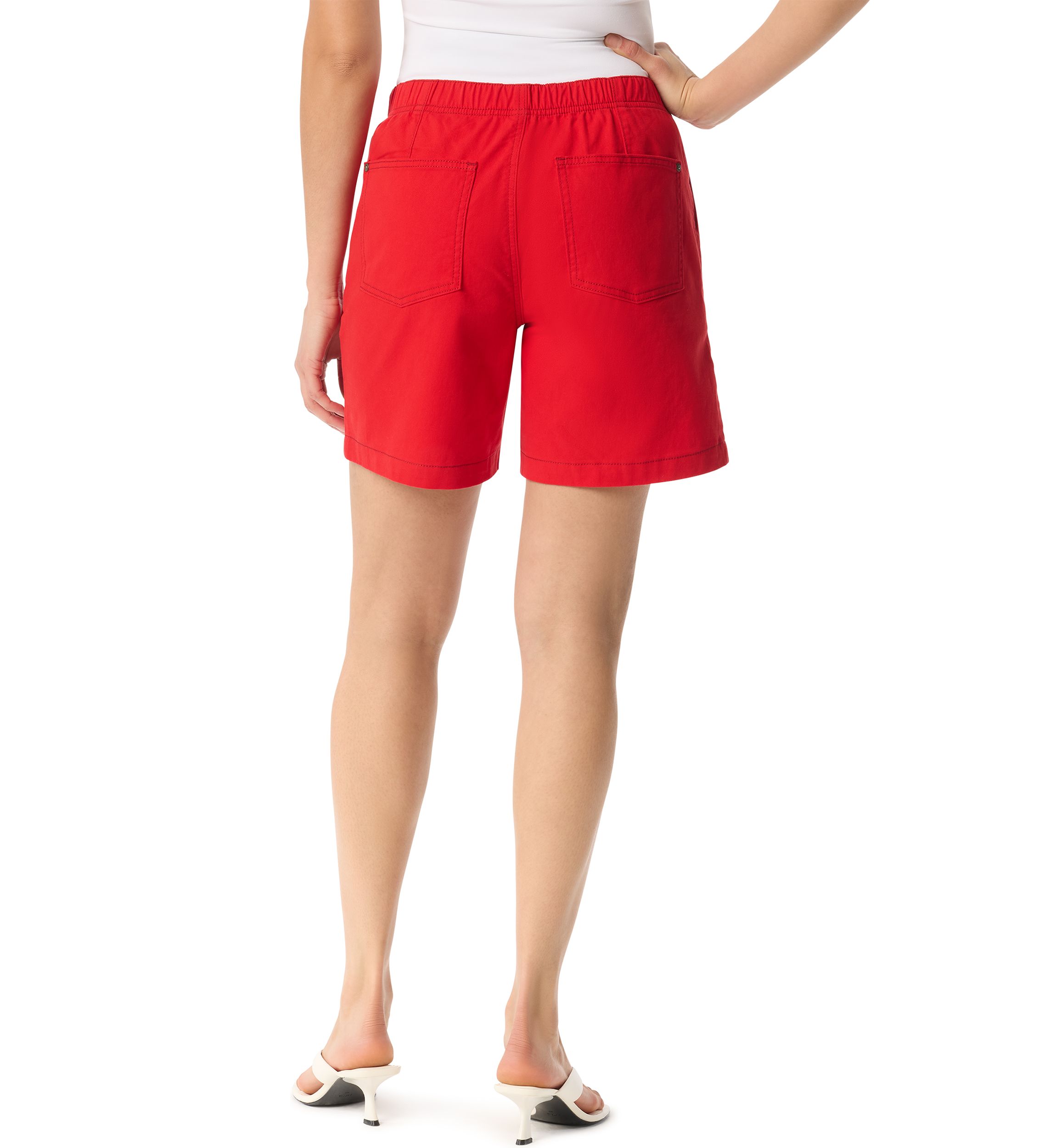 Womens Patch Pocket Shorts