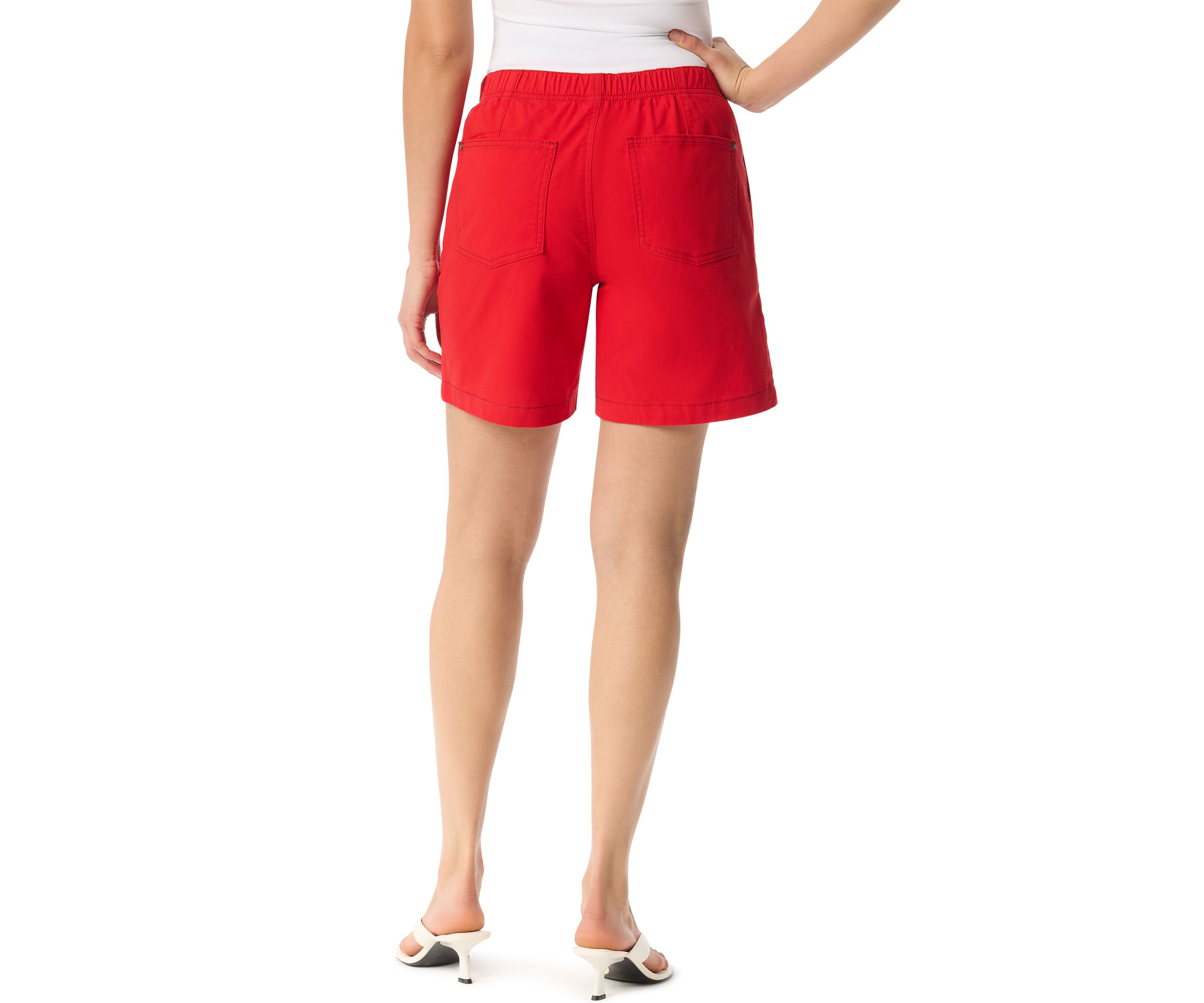 Womens Patch Pocket Shorts