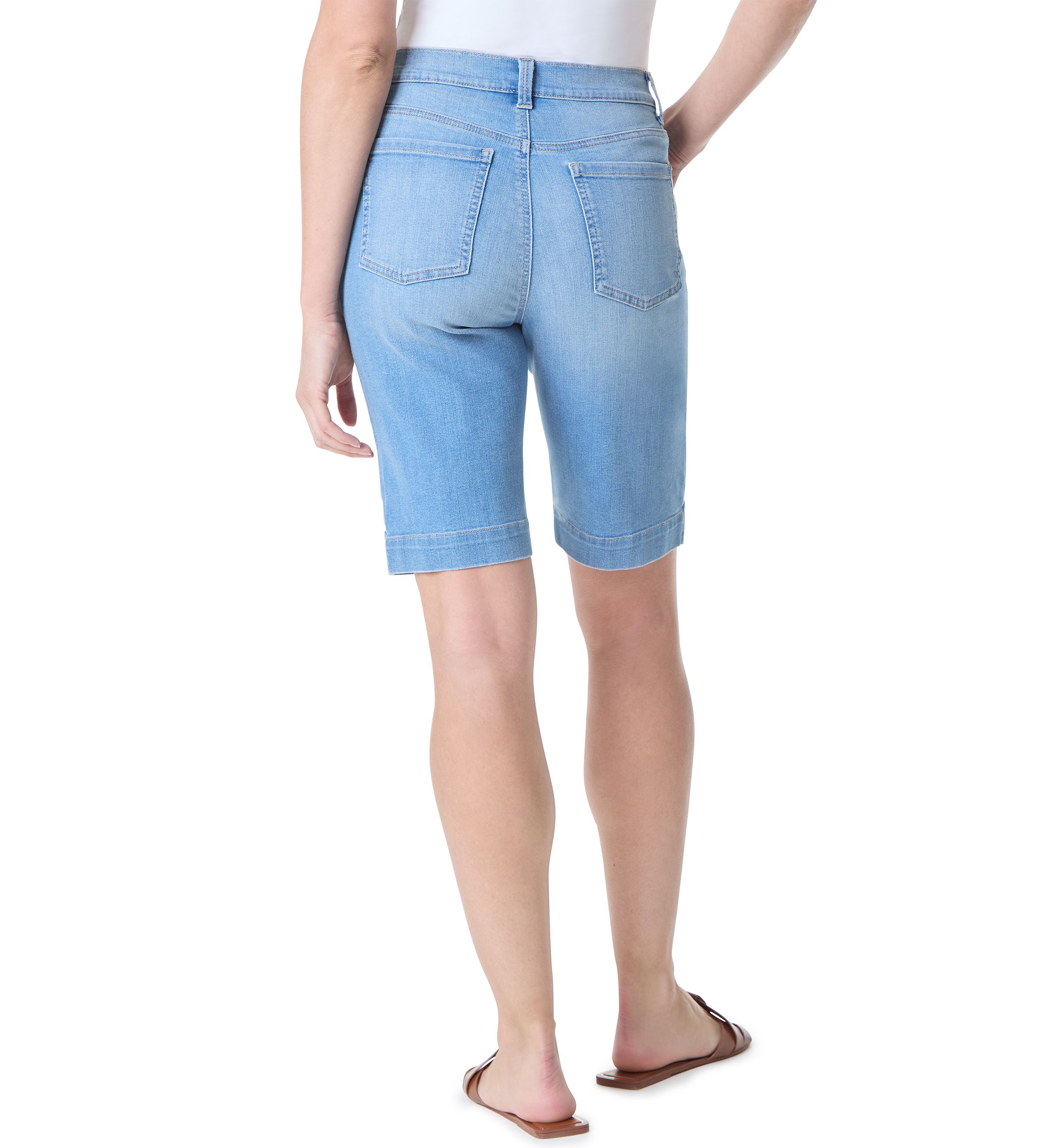 Petite Amanda Bermuda Shorts 