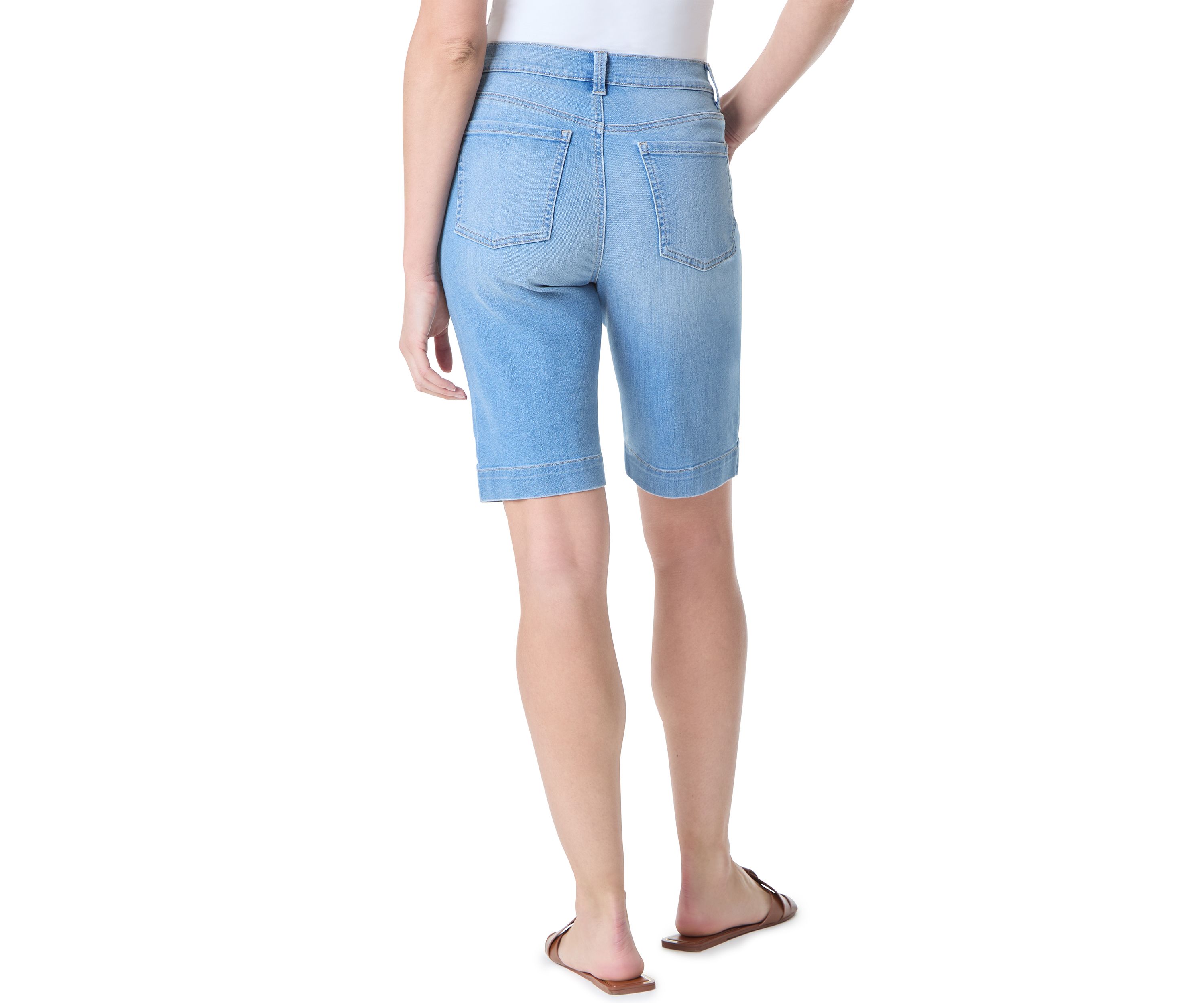 Petite Amanda Bermuda Shorts 