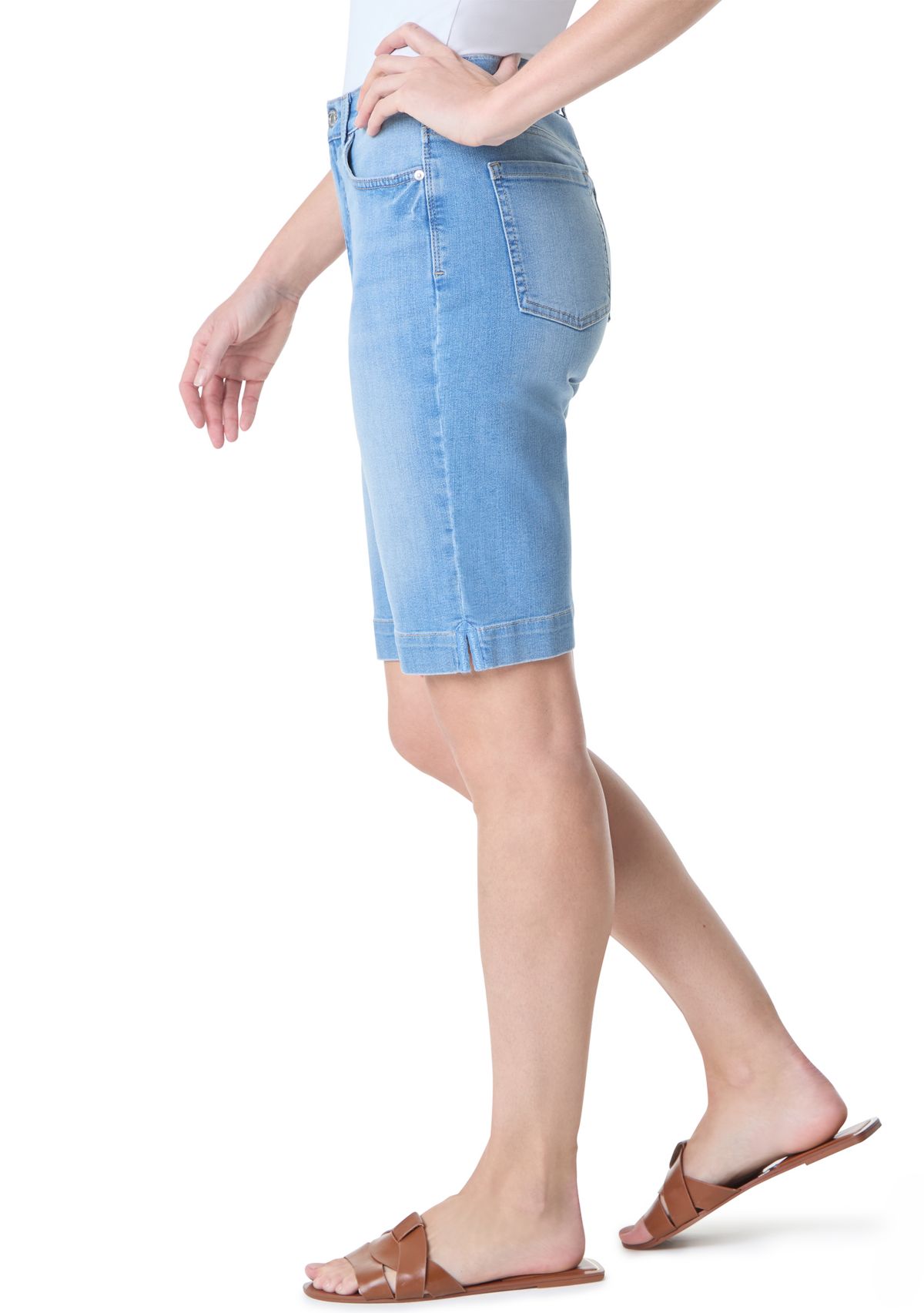 Petite Amanda Bermuda Shorts 