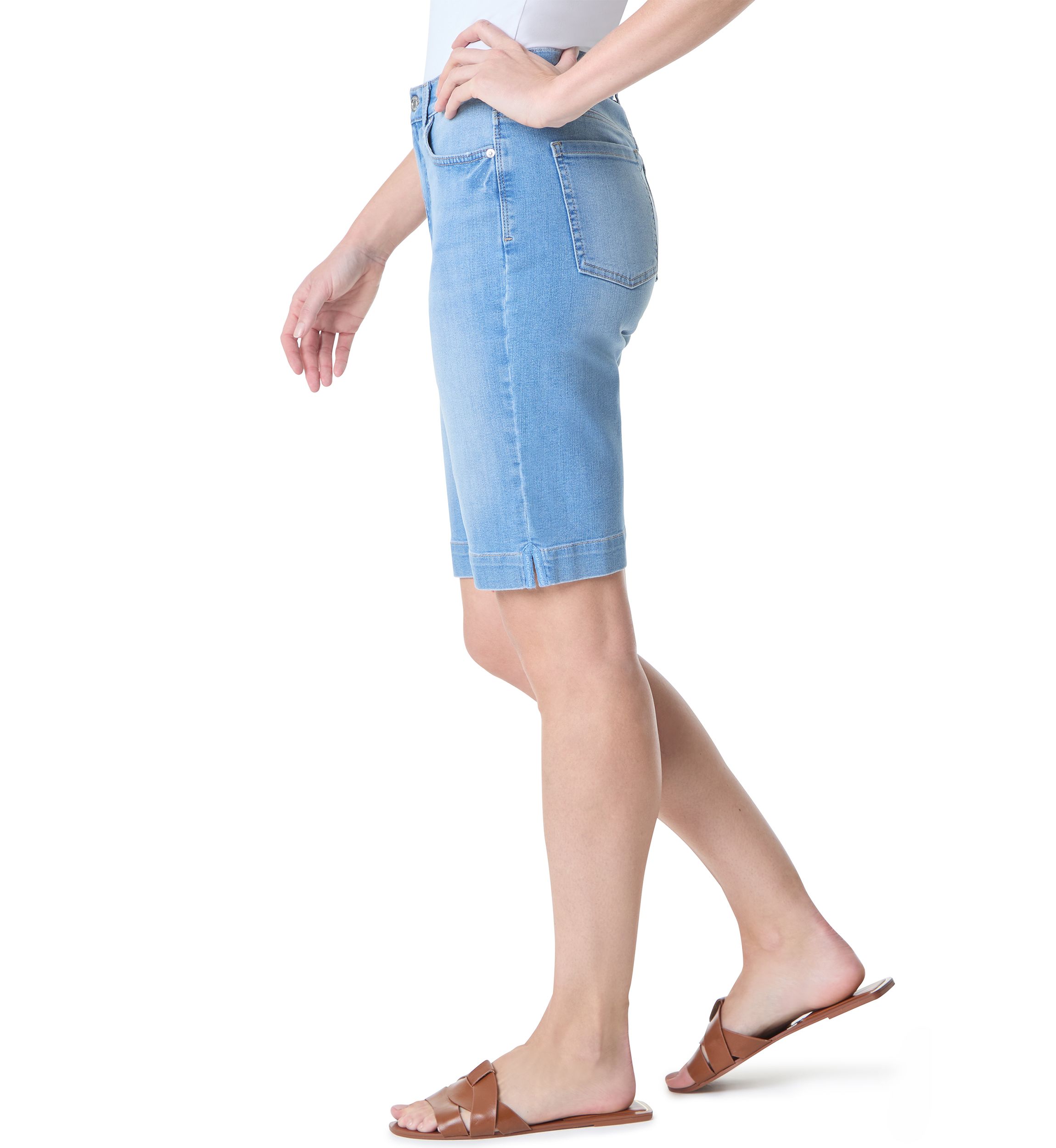 Petite Amanda Bermuda Shorts 