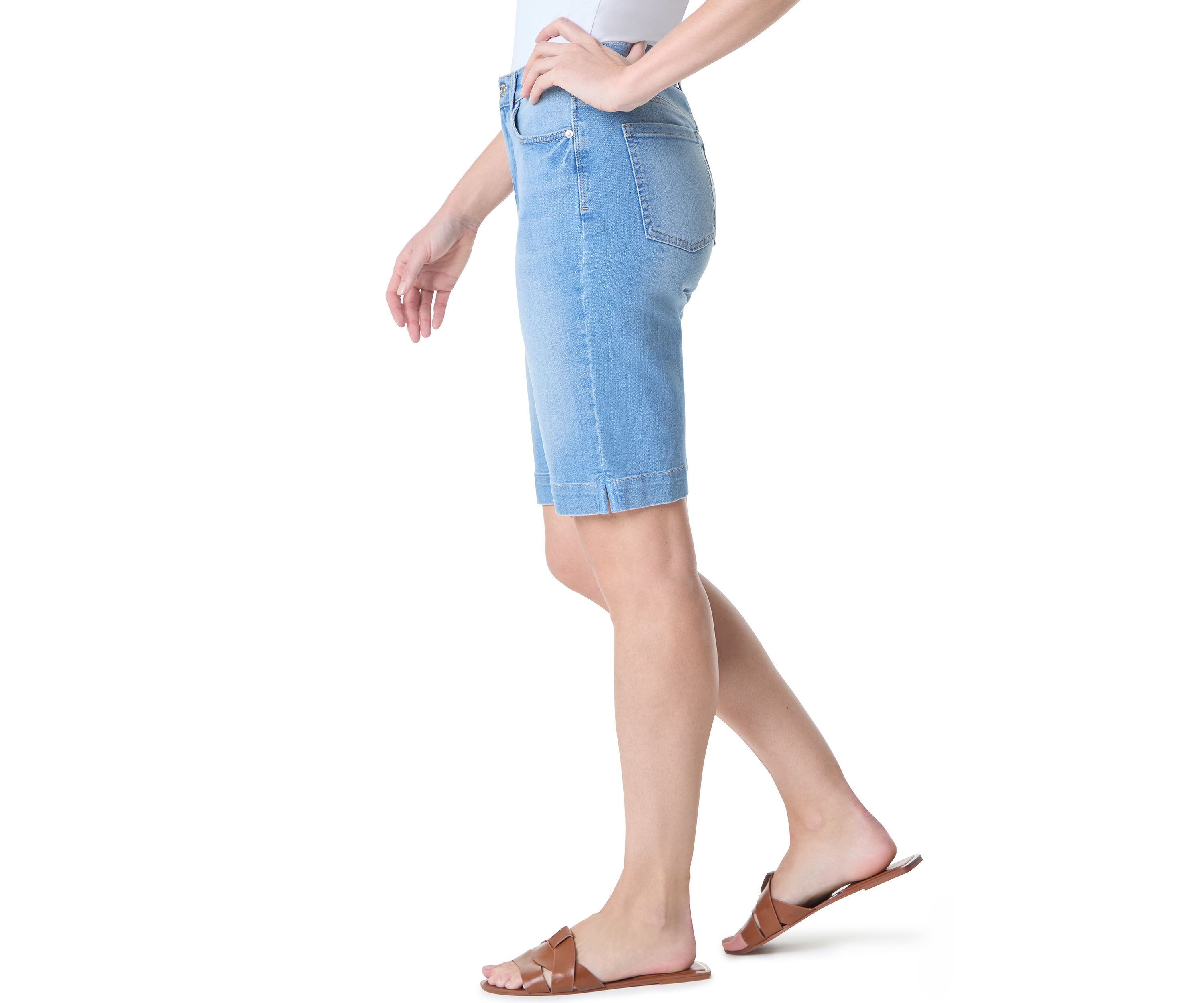 Petite Amanda Bermuda Shorts 
