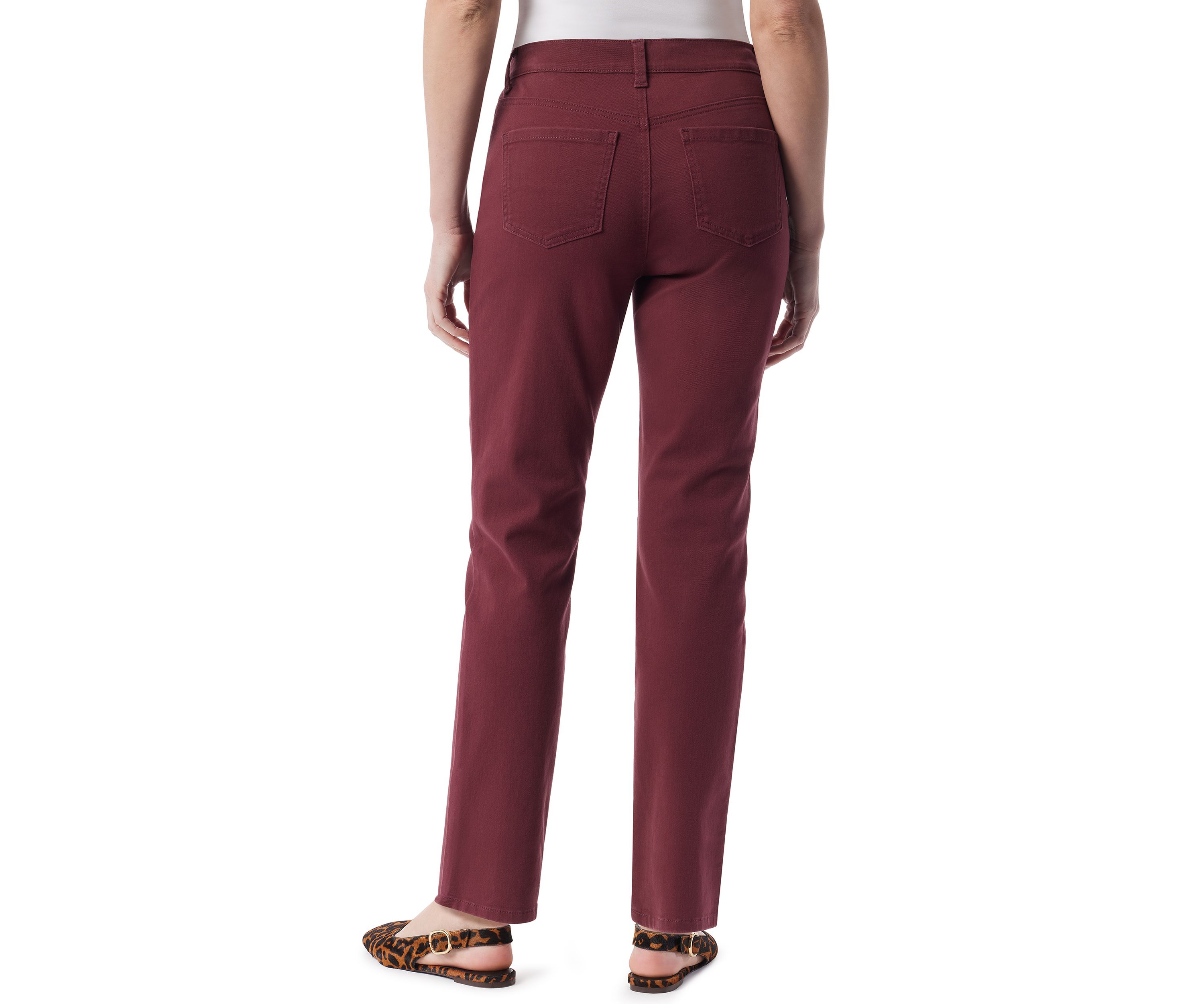Womens Amanda Classic 5-Pocket Jeans 