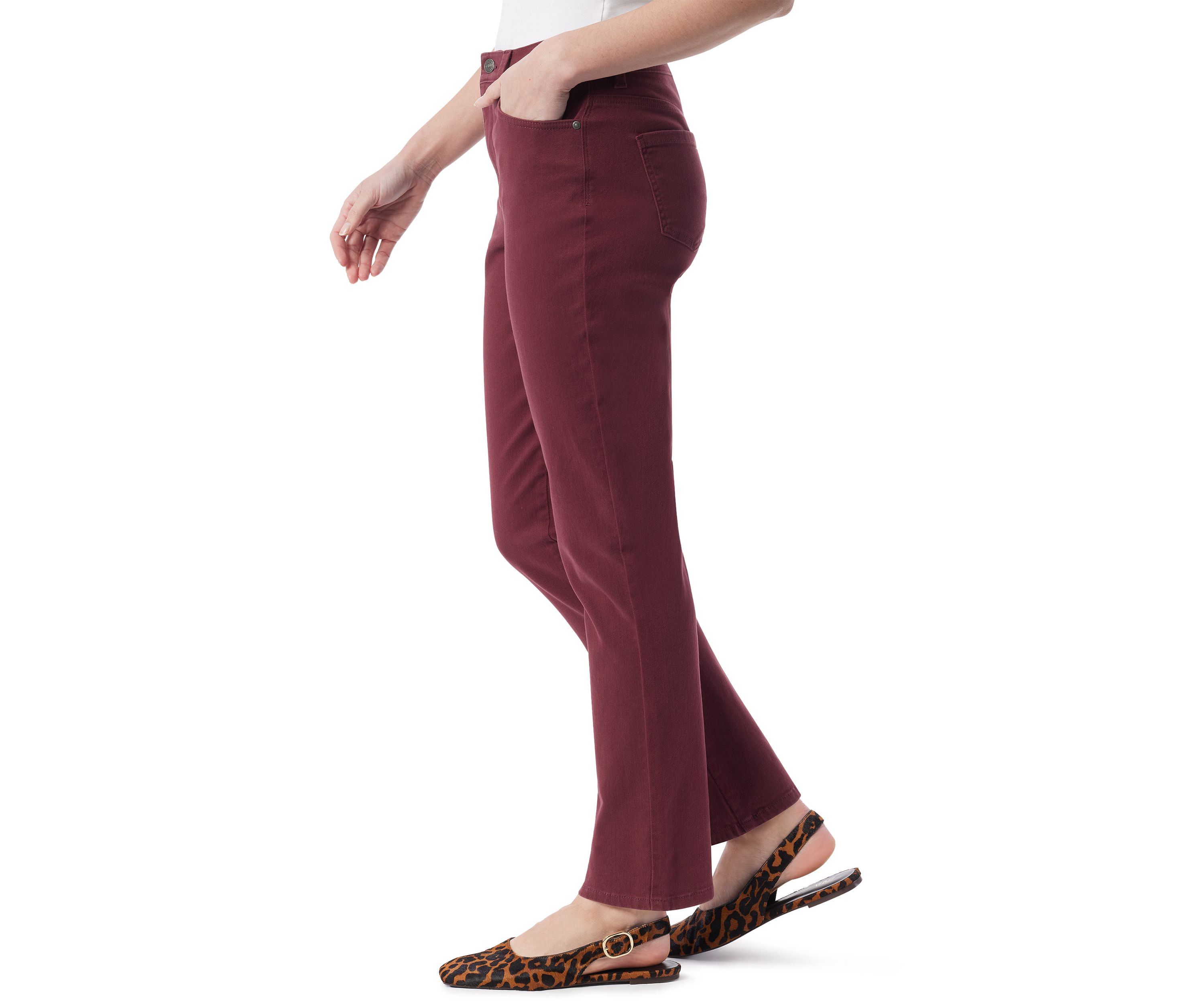 Womens Amanda Classic 5-Pocket Jeans 