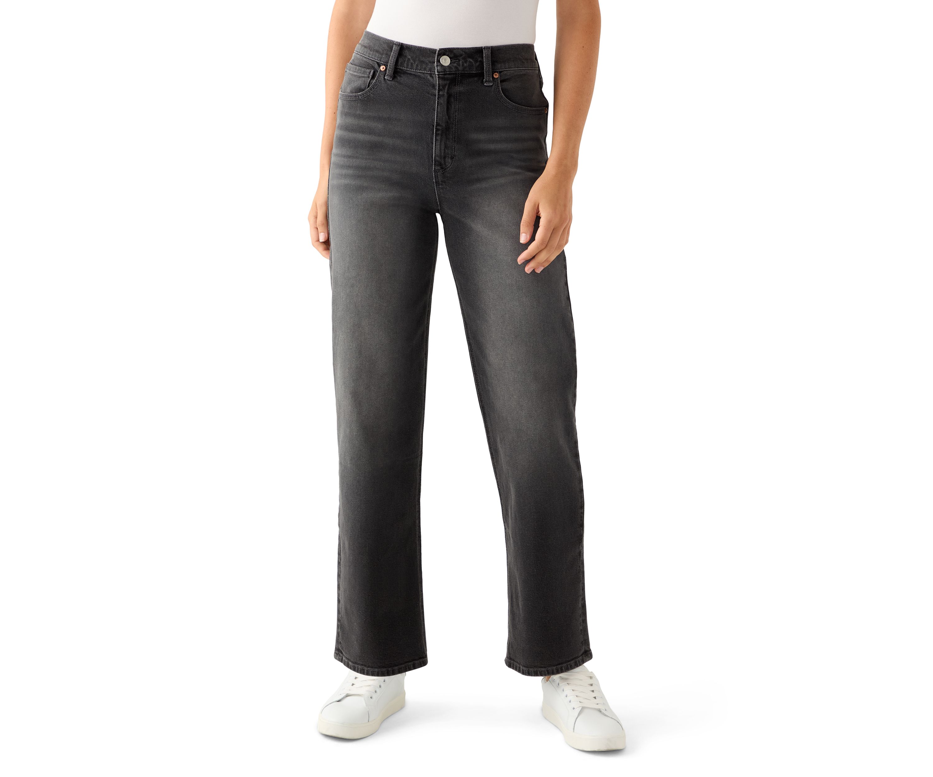 Womens High Rider Ankle Jeans