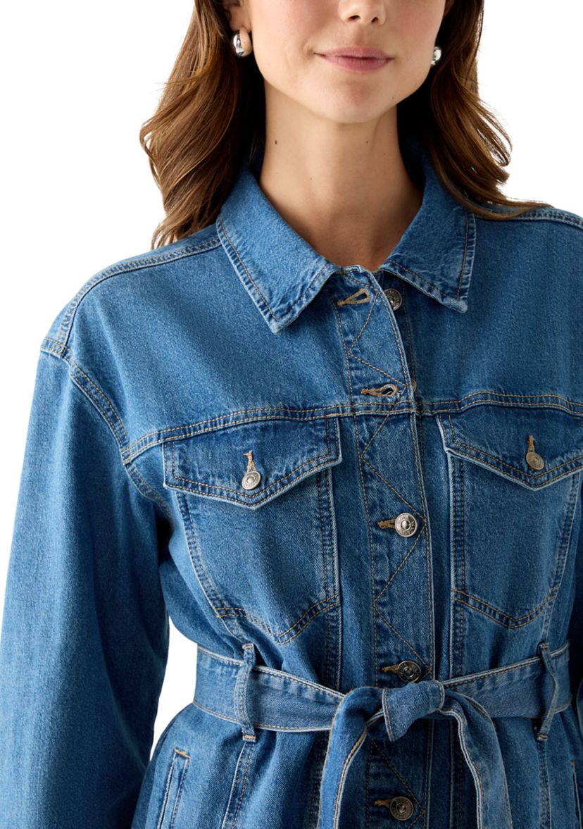 Womens Jacket with Belt