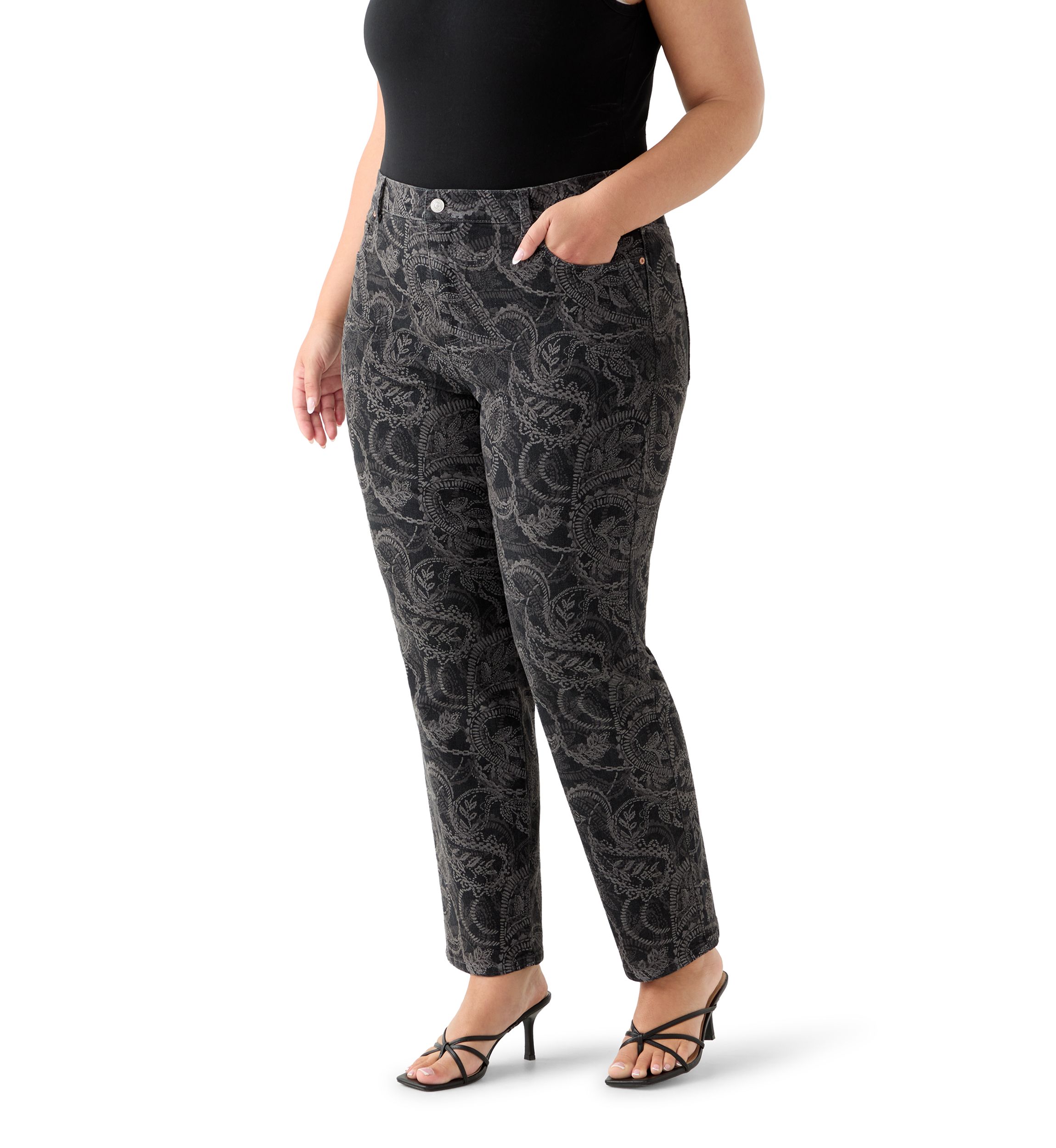Plus Size Amanda Classic Print Pants